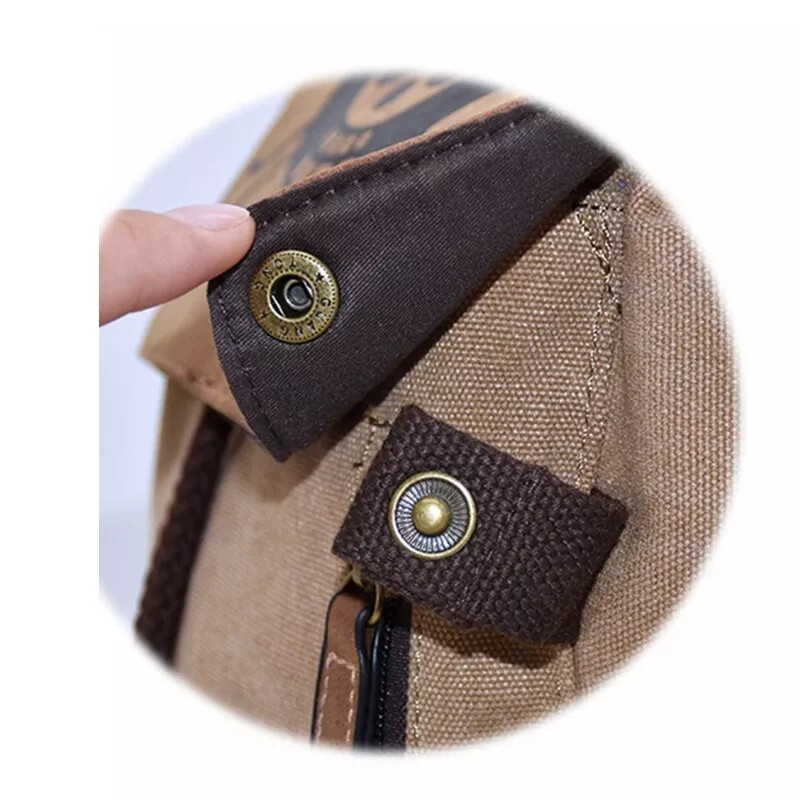 One Piece Attack on Titan Backpack Canvas Shoulders Bag Schoolbag Laptop Bag