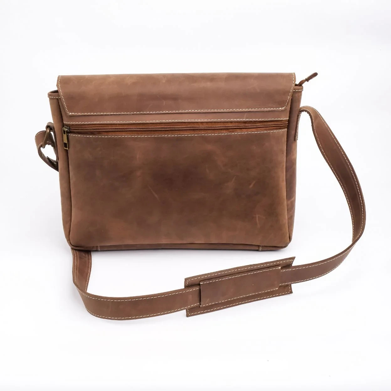 Handmade Men’s Genuine Leather Vintage Laptop Messenger Briefcase Bag Satchel