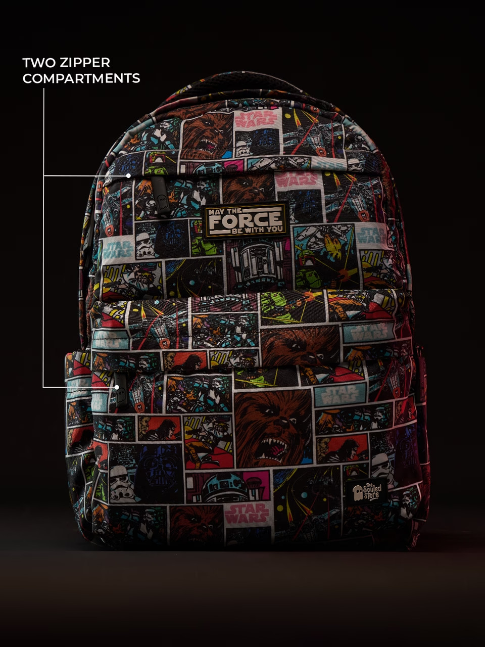 Star Wars Patterned Utility Gear Backpack Premium 15 in Laptop Fit Bag/Travel