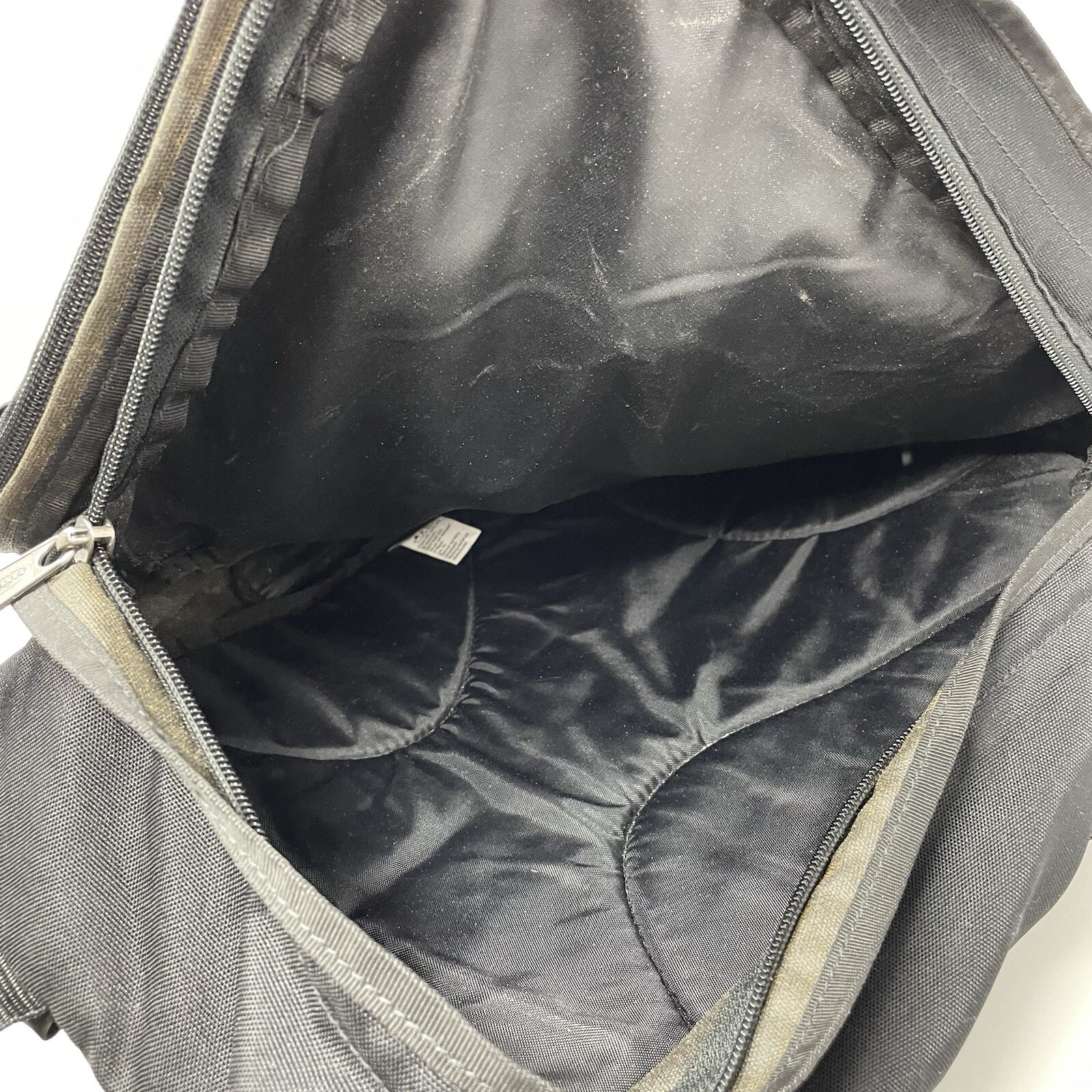 Eastpak Backpack Black & Gray Hiking & School / Many Pockets
