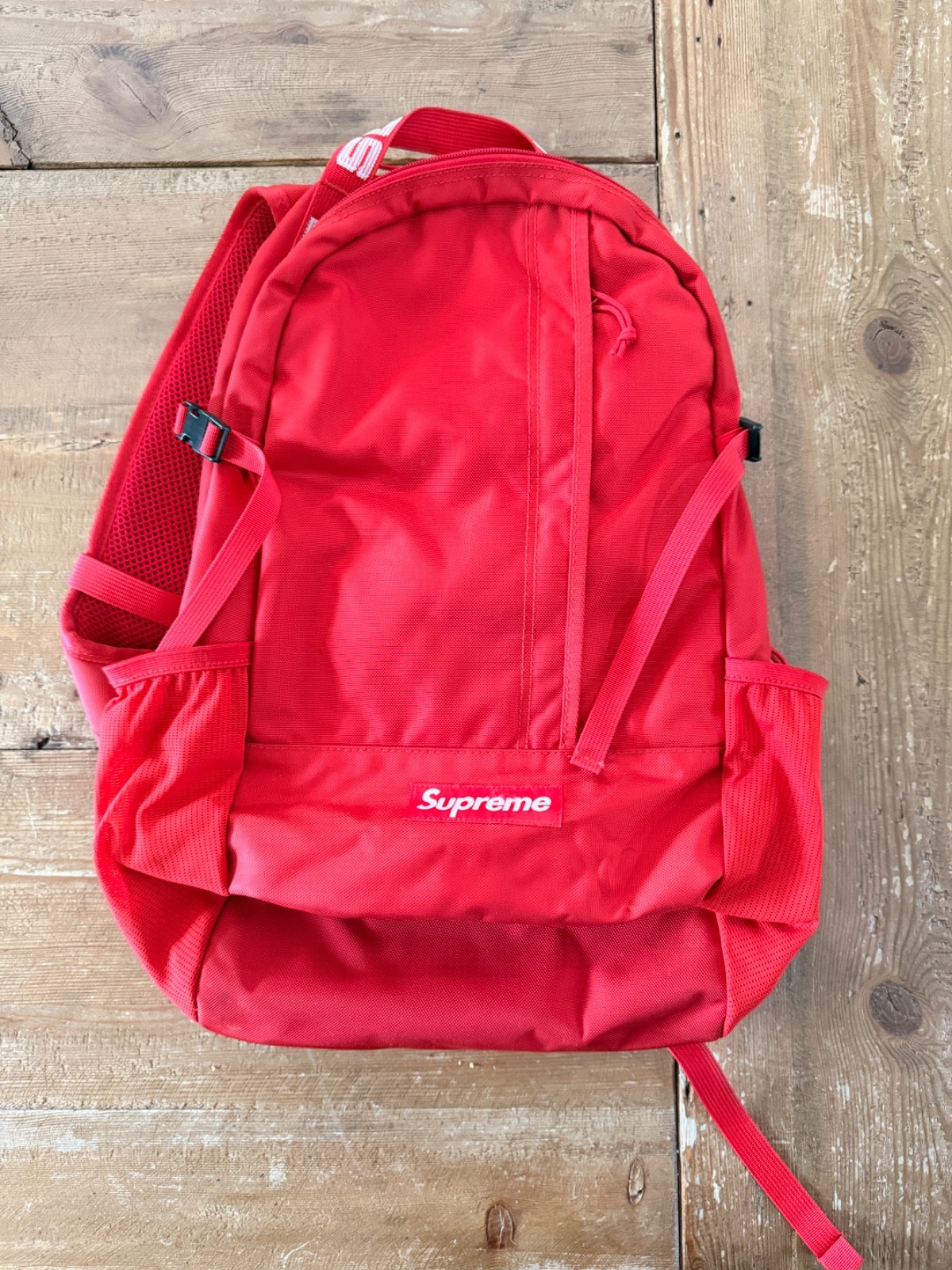 Supreme SS18 Red 100% AUTHENTIC Backpack Bookbag