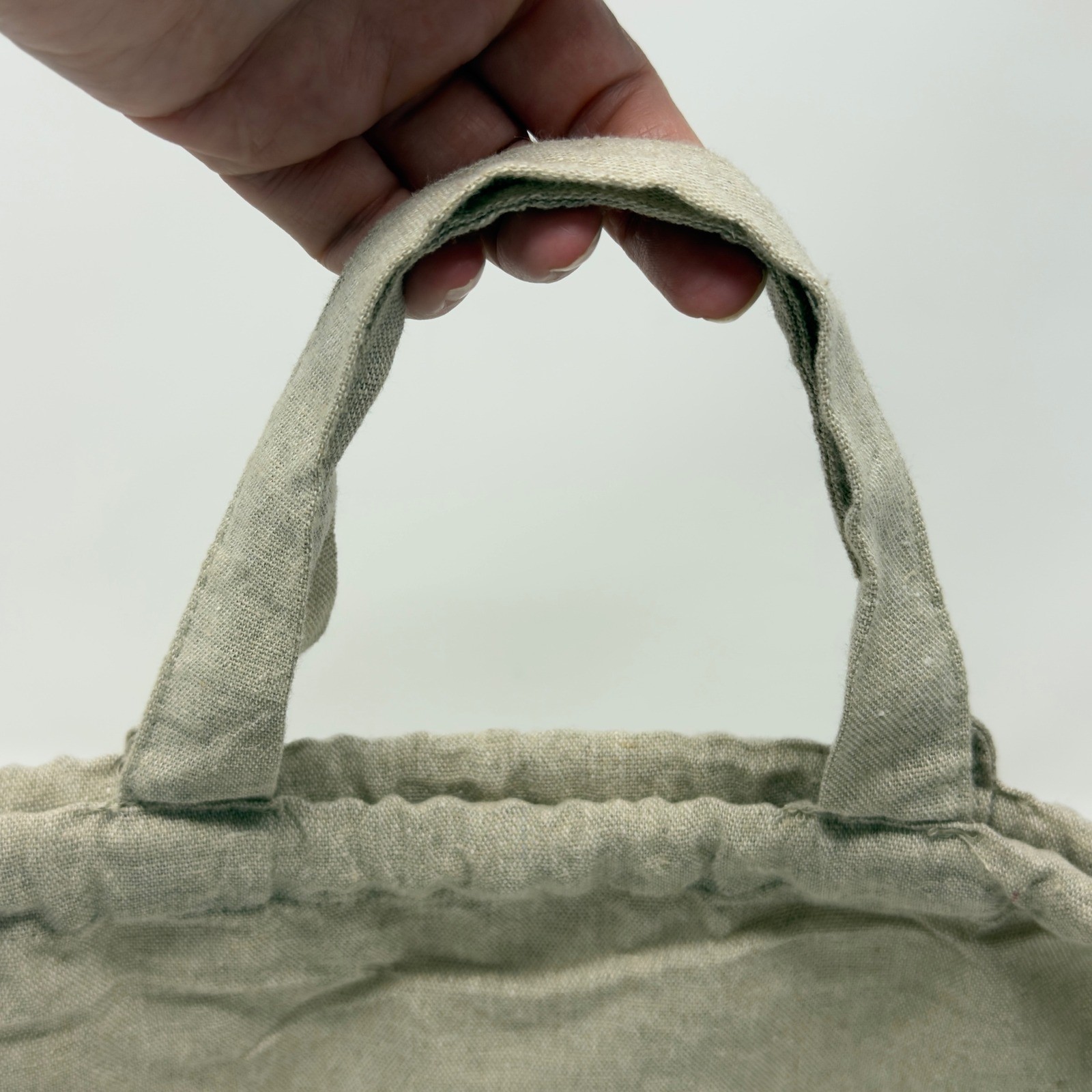 Nike Biketown Lyft Drawstring Backpack Tote Bag Oatmeal Linen SM-5894NT