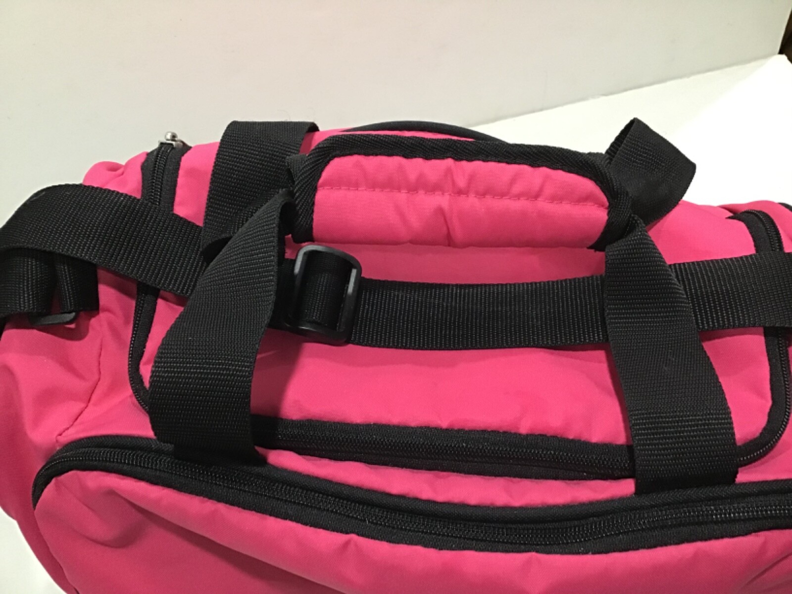 Nike Orange Duffle Bag w/ front pockets 18x11x8” inches