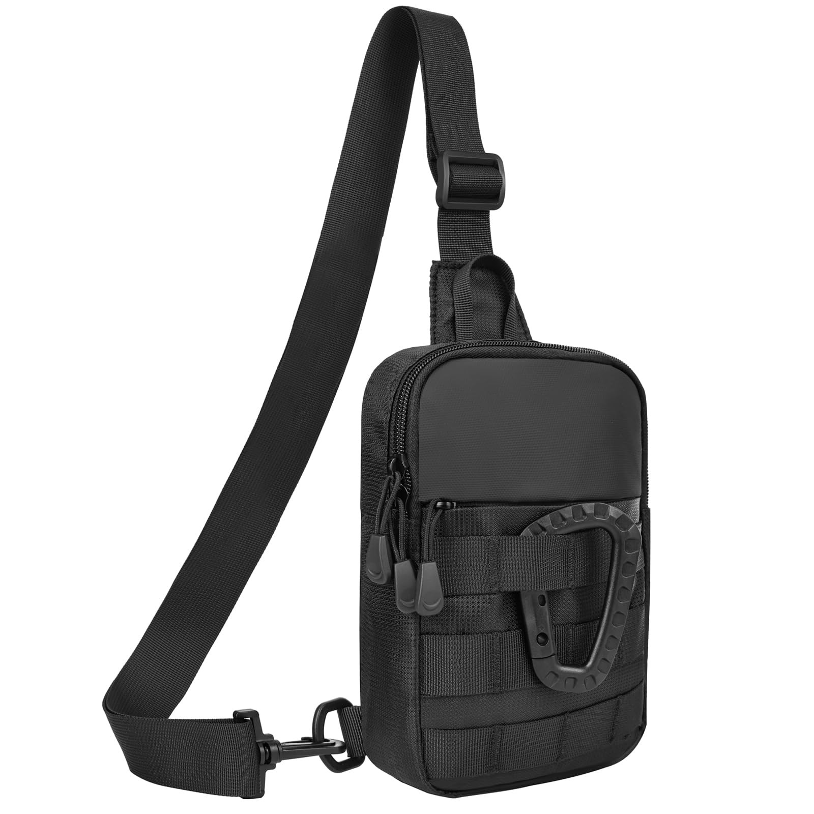 Small Sling Bag for Men, Tactical Inspired Waterproof Utility EDC Mini Crossb…