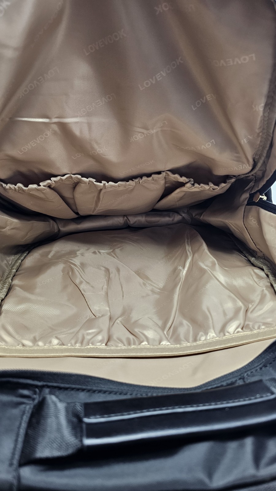 LOVEVOOK Travel Backpack Spacious Multi Compartment – Black