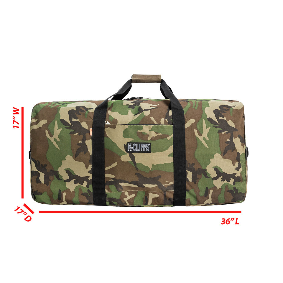 36″ Large Square Duffel Bag, Jumbo Cargo Travel , Gear Equipment Bag