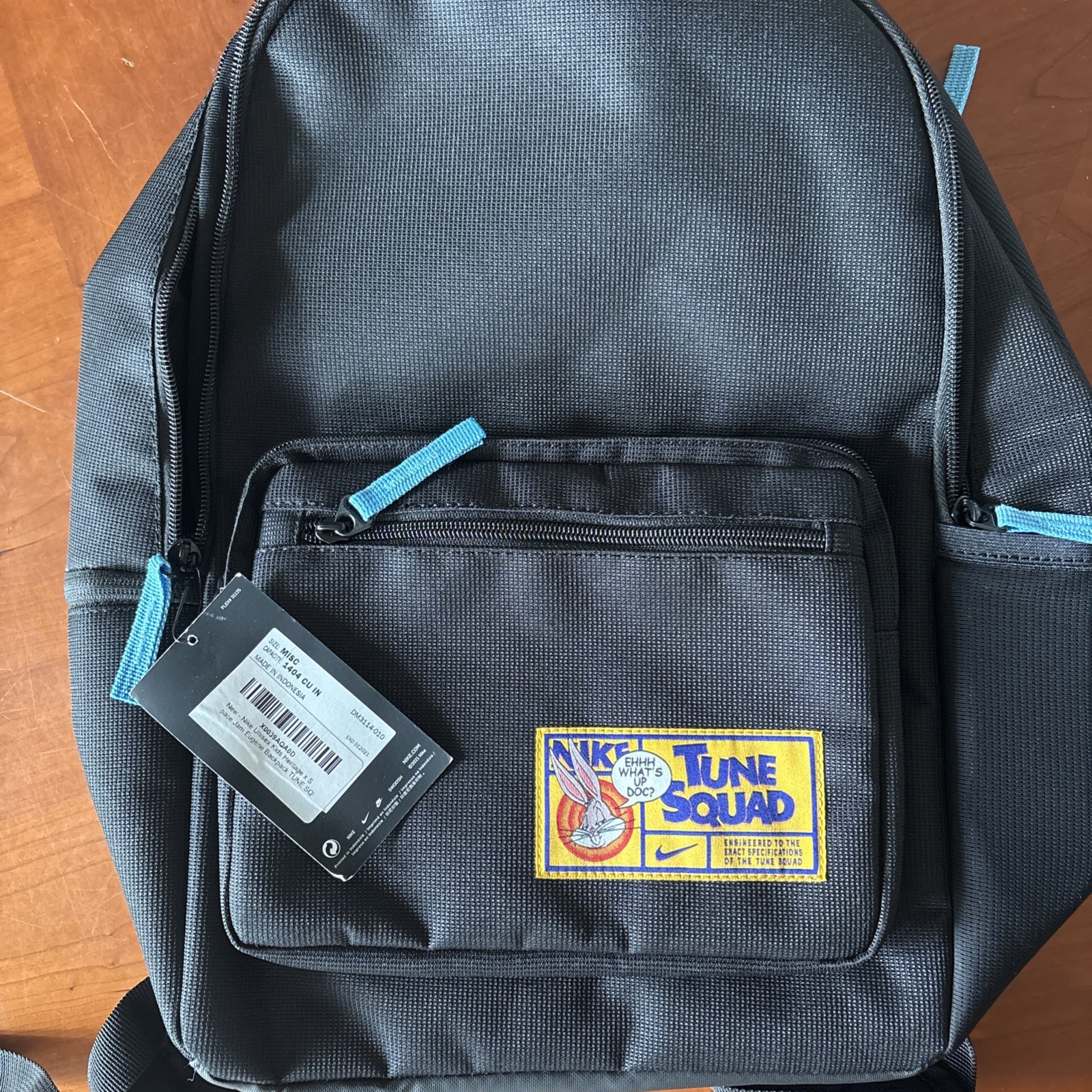 Nike Heritage X Space Jam 2 Lebron Backpack Tune Squad DM3114 010 BLACK – NEW