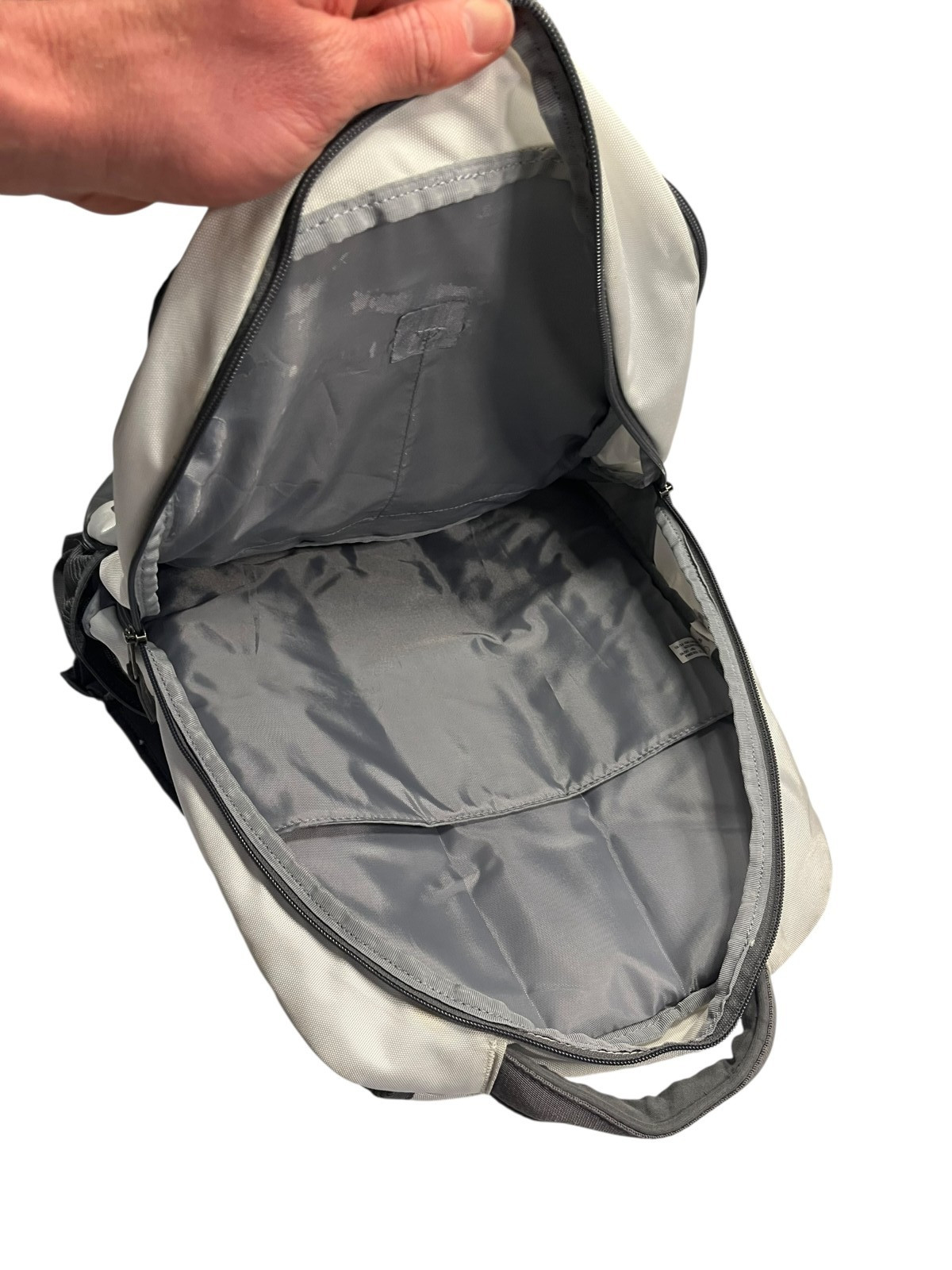 UNDER ARMOUR x STORM-1 Gray Athletic COLD-GEAR BACKPACK Hike Gym Gear School Bag
