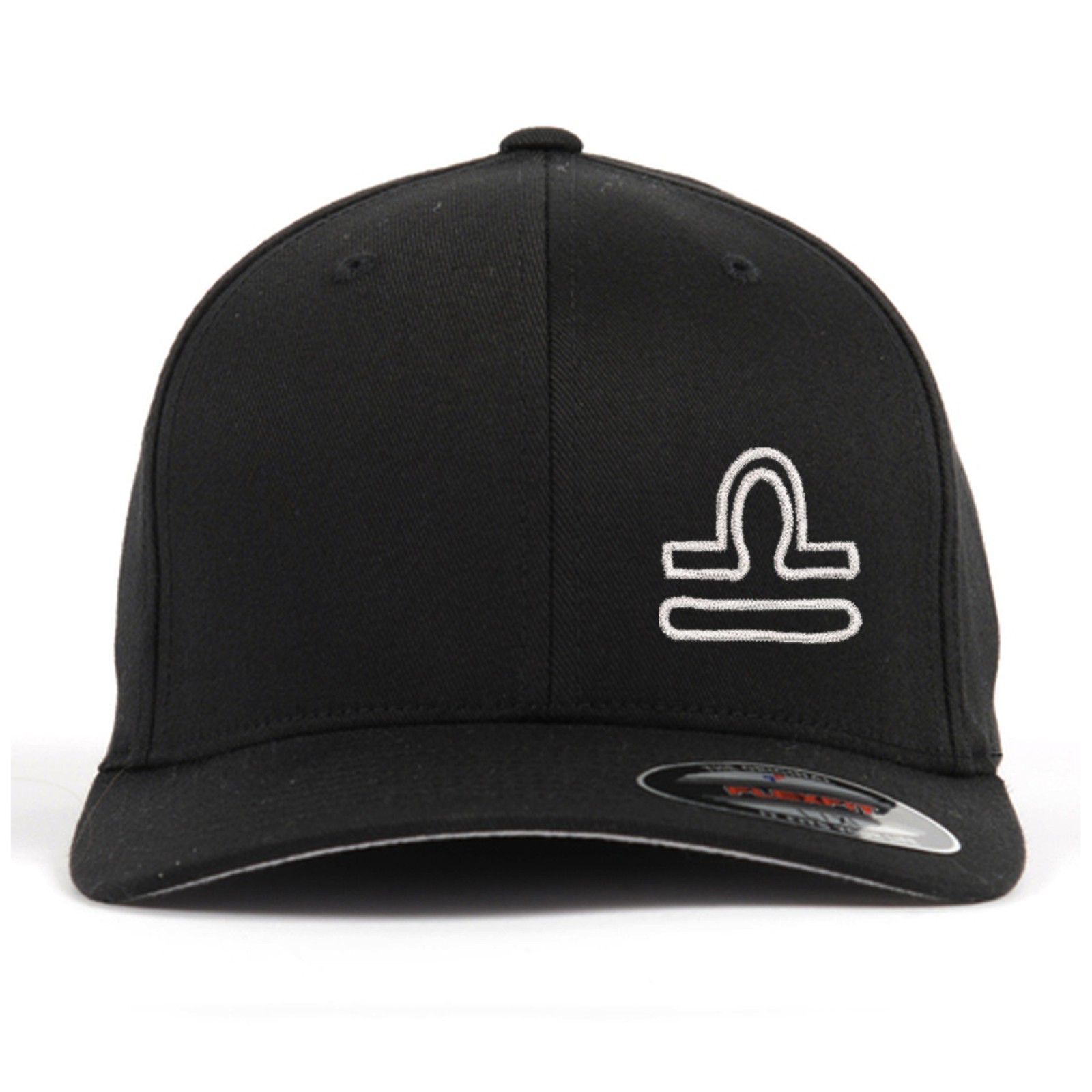 Zodiac Sign Libra Embroidered flex fit fitted baseball cap