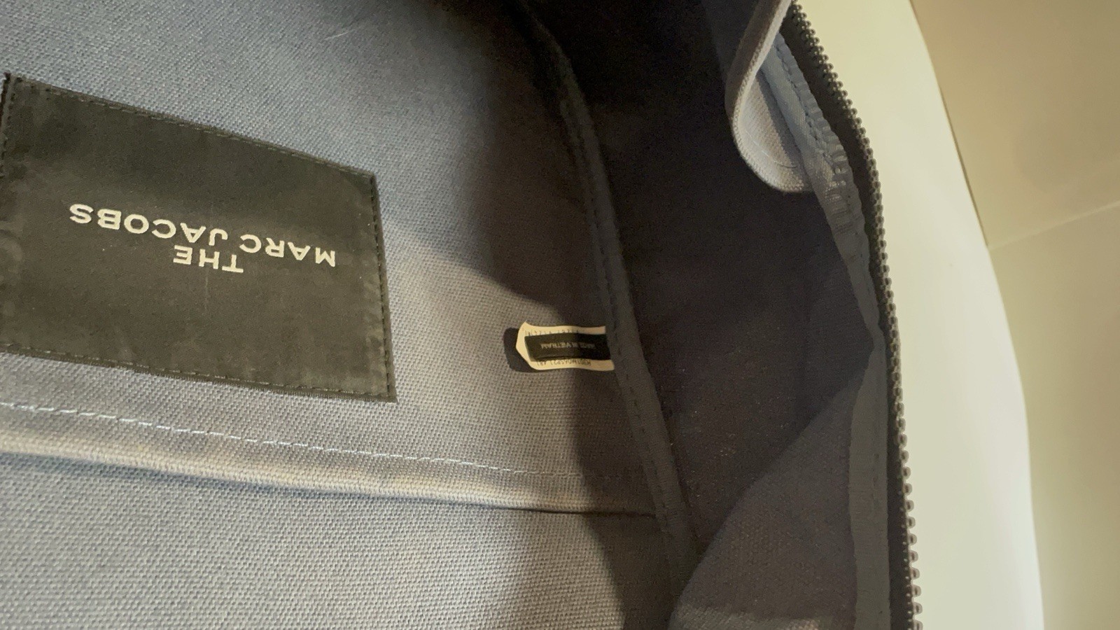 Marc Jacobs Canvas Backpack H301M06SP21 Blue Shadow 15” Laptop