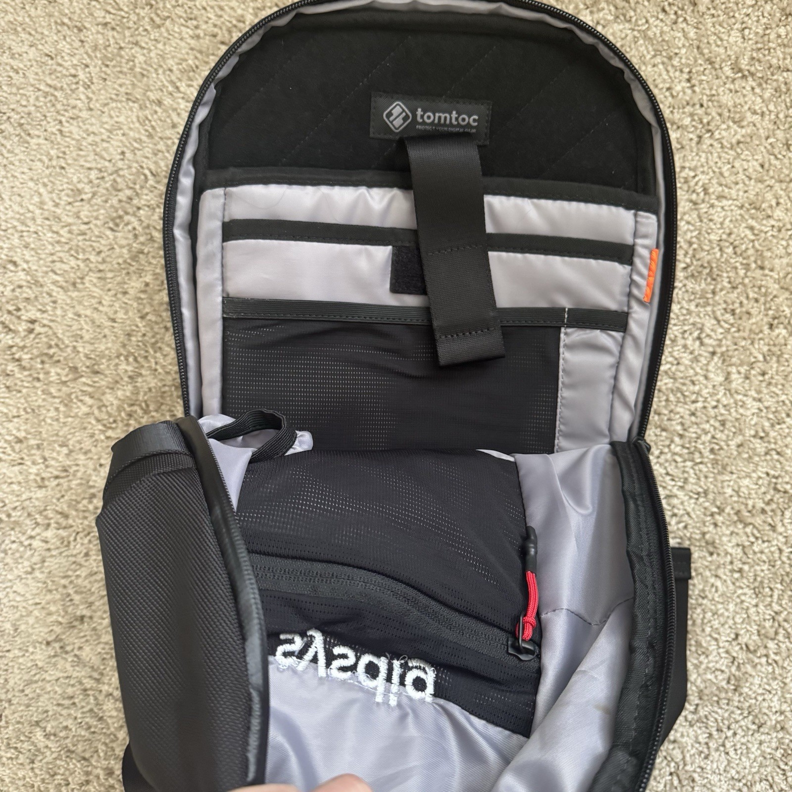 Tomtoc Sling Bag Crossbody Backpack