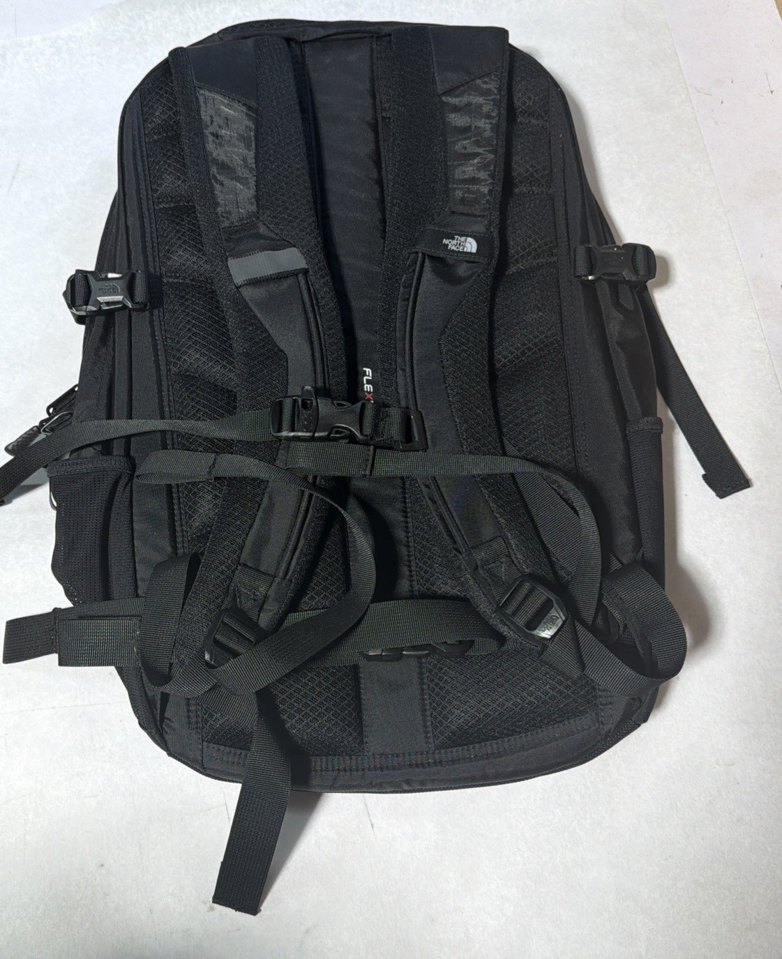 The North Face Fall Line Backpack With An Embroidered Logo Black
