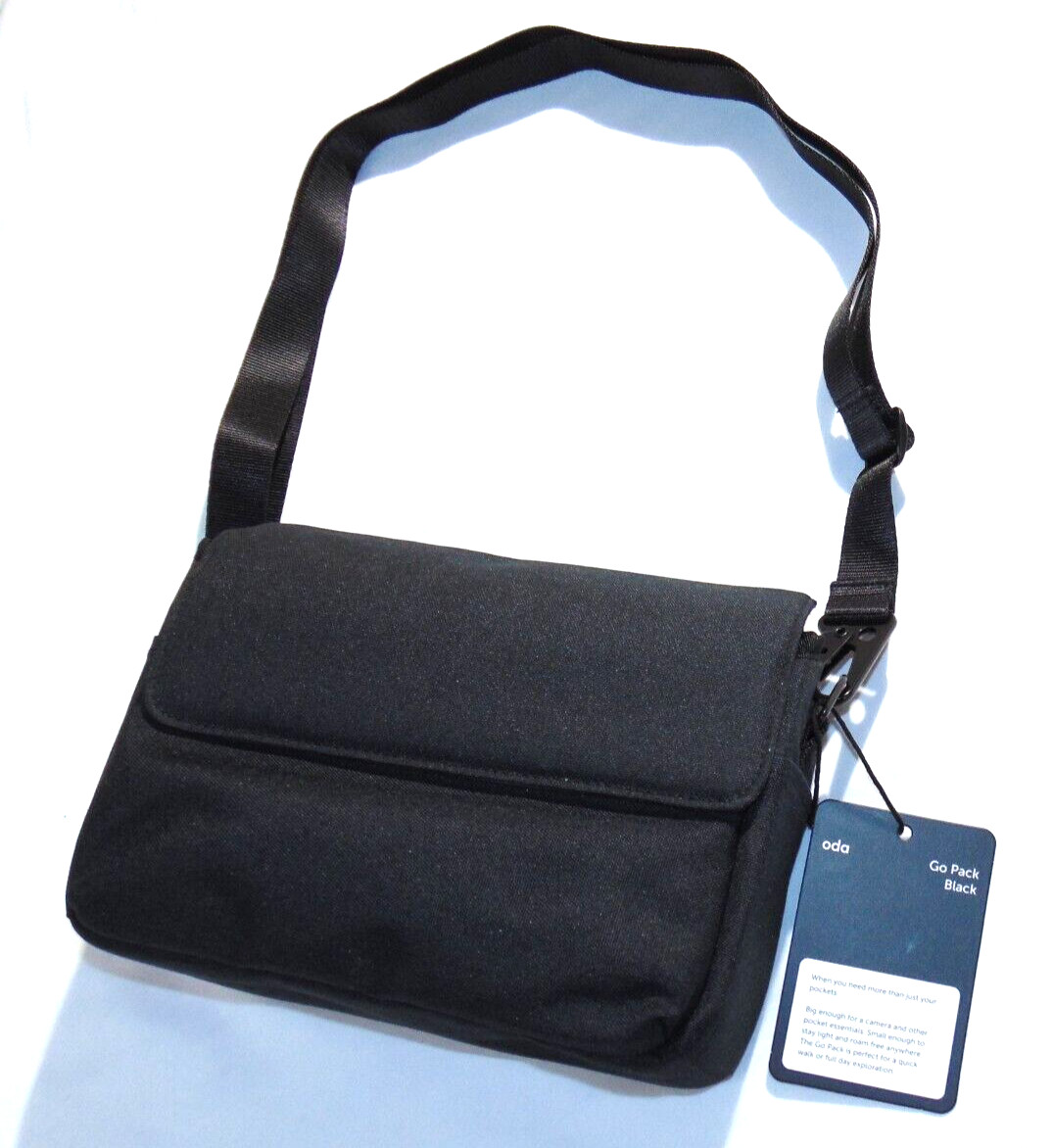 ODA ‘Go Pack’ Kit: Bag & Crossbody/Shoulder Strap – Unisex Design for Him or Her