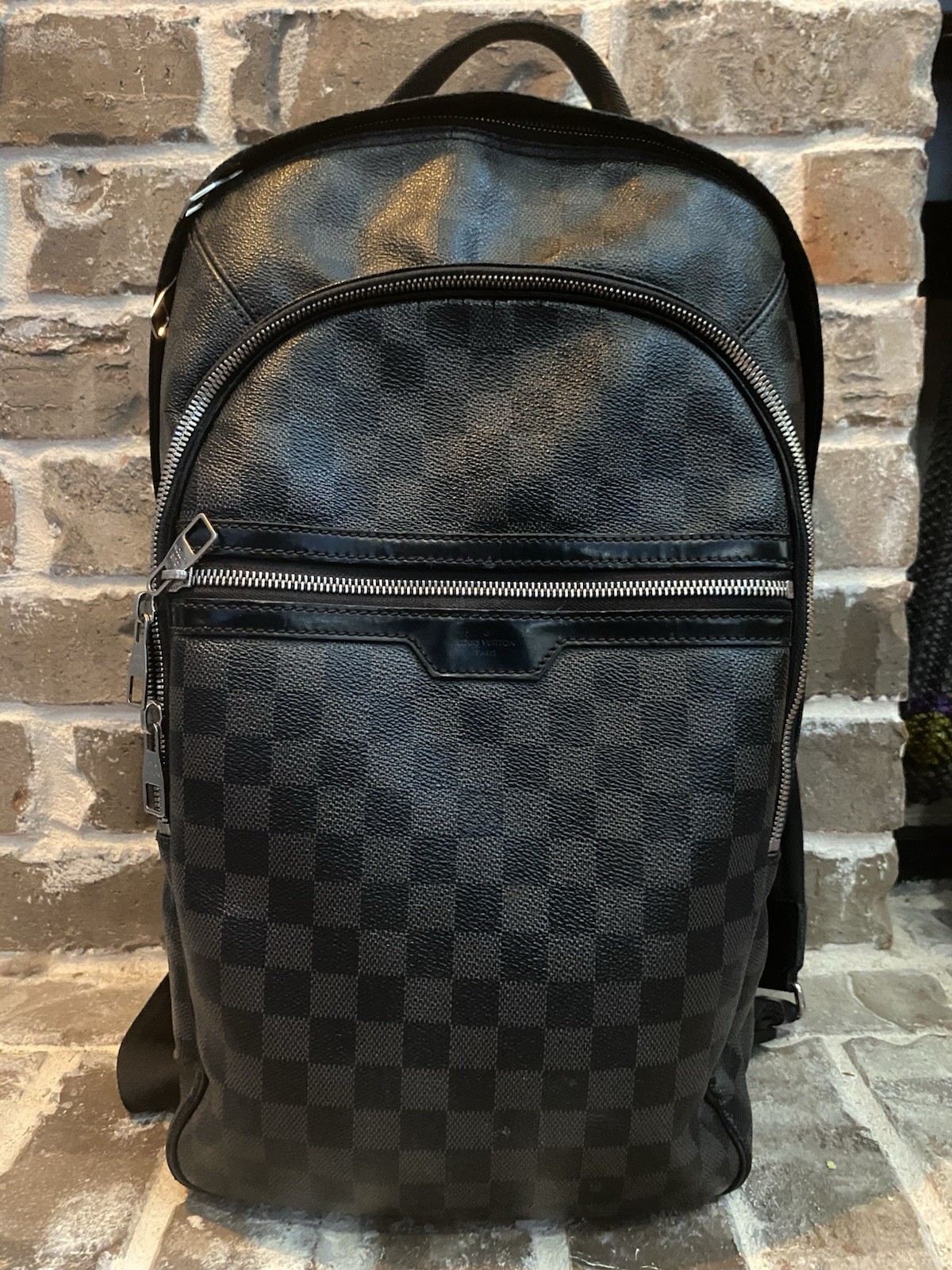 Louis Vuitton Michael Damier Graphite Backpack