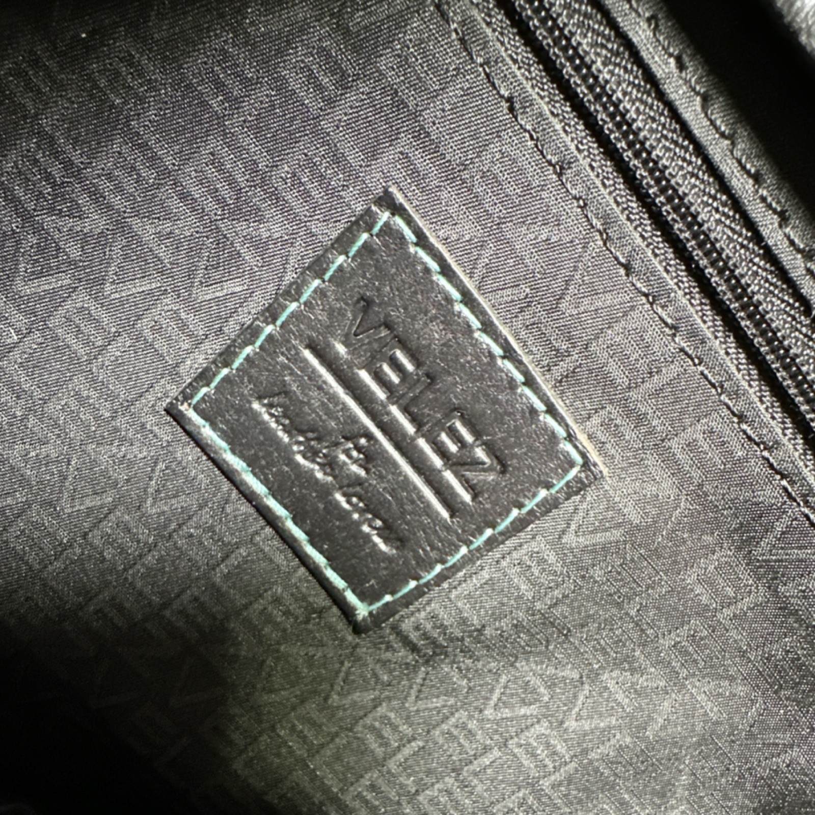 Velez Black Briefcase/Document Case Shoulder/Crossbody Strap Zip Buckle