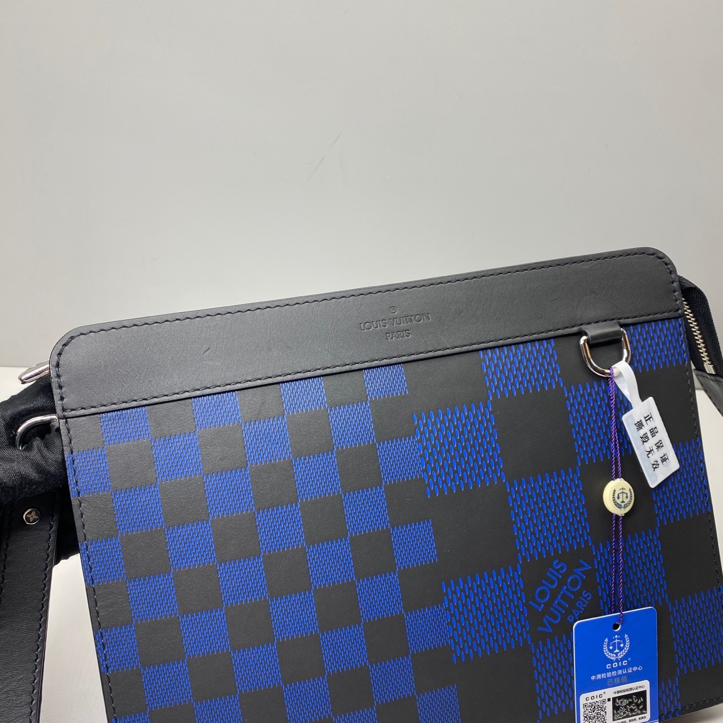 Louis Vuitton Pre-Owned Authentic Clutch Colorblock N60448 27x21x5cm