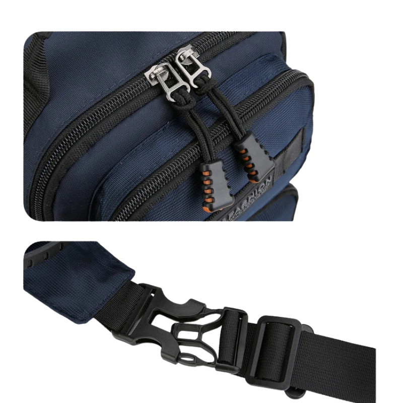 Fashion Men Waist & Chest Crossbody Bag High Quality Casual Bag