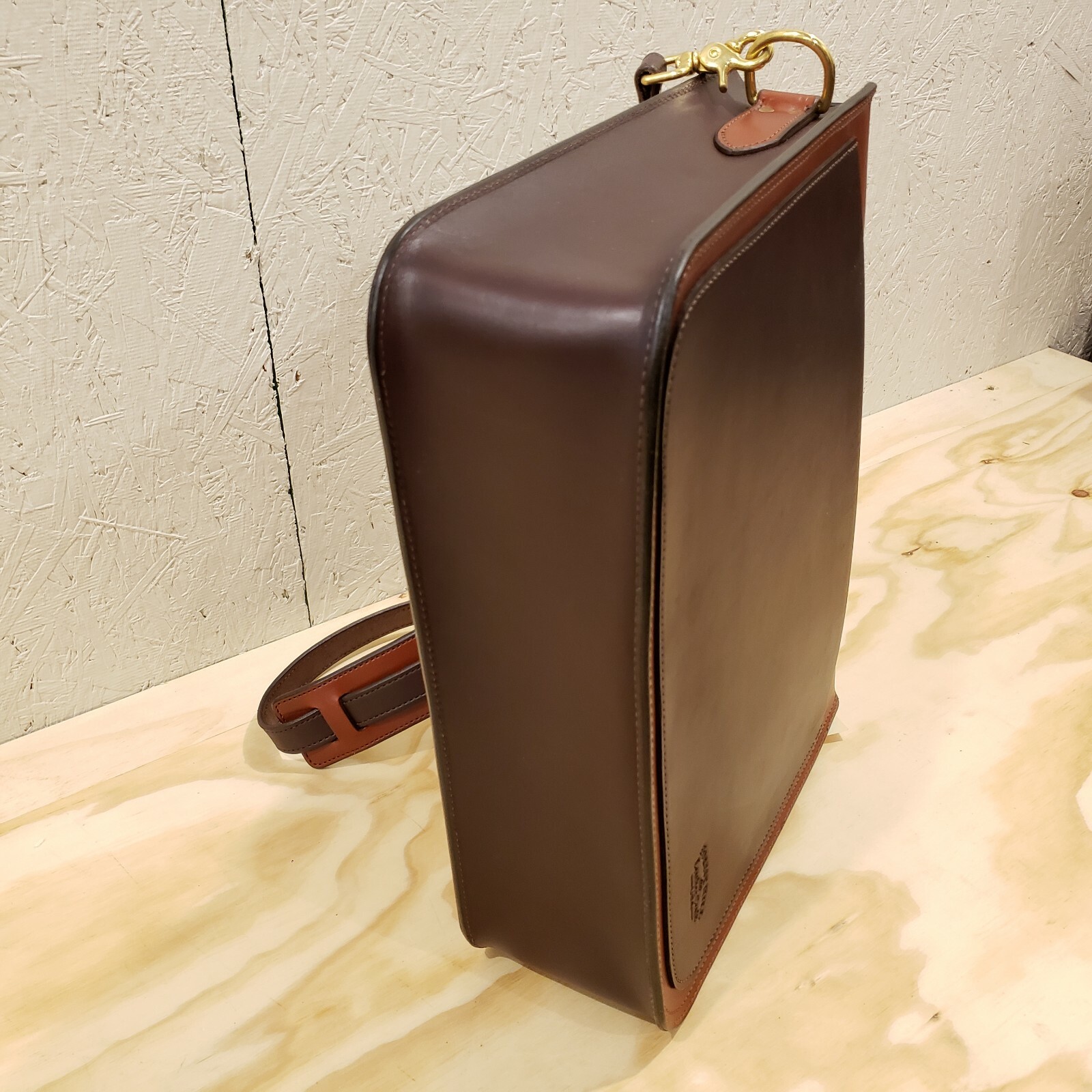 Leather Briefcase with a Lifetime warranty. Handmade in the USA. Wickett & Craig