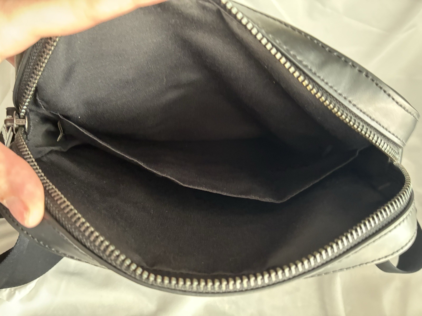 Coach Black Houston Flight Bag Adjustable Strap Crossbody