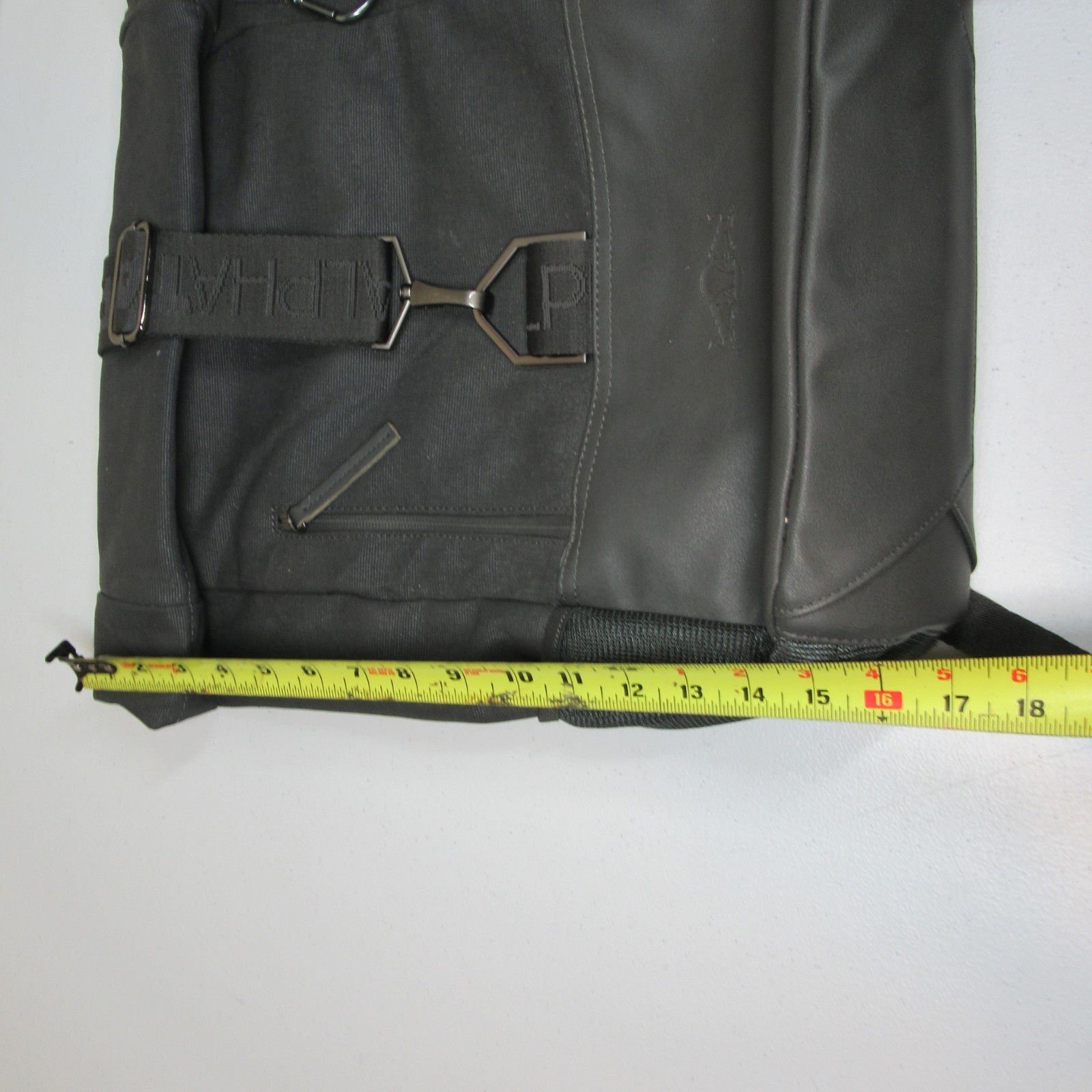 AlphaTauri Red Bull Backpack Gray Top Load Travel Work Bag Limited Edition F1