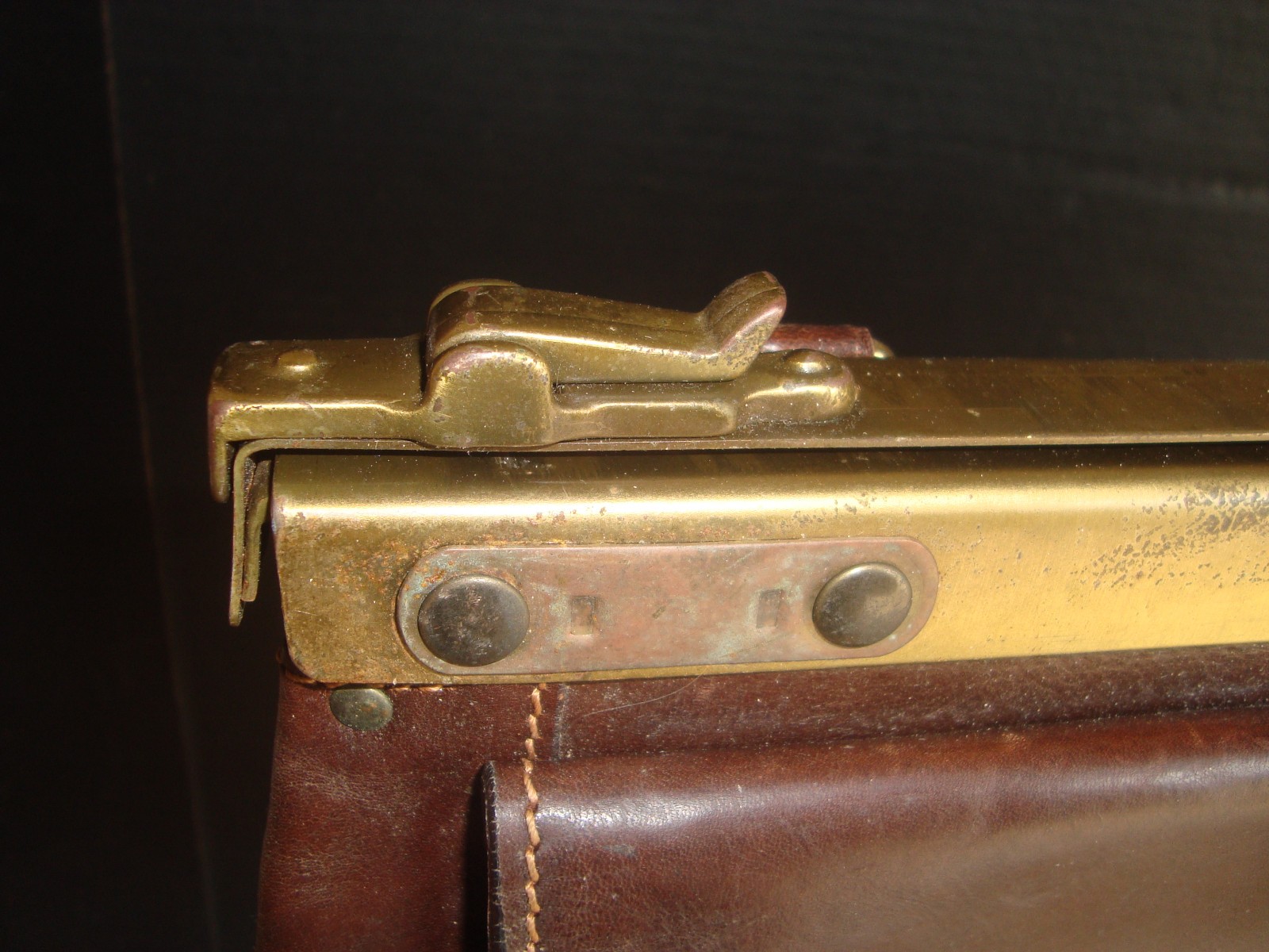 Rage Vtg Robe Di Firenze Handmade Genuine Italian Leather Briefcase Bag