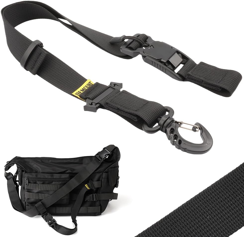 1 Pack Messenger Bag 3 Point Belt with Magentic Quick Release Buckle Stabilit…