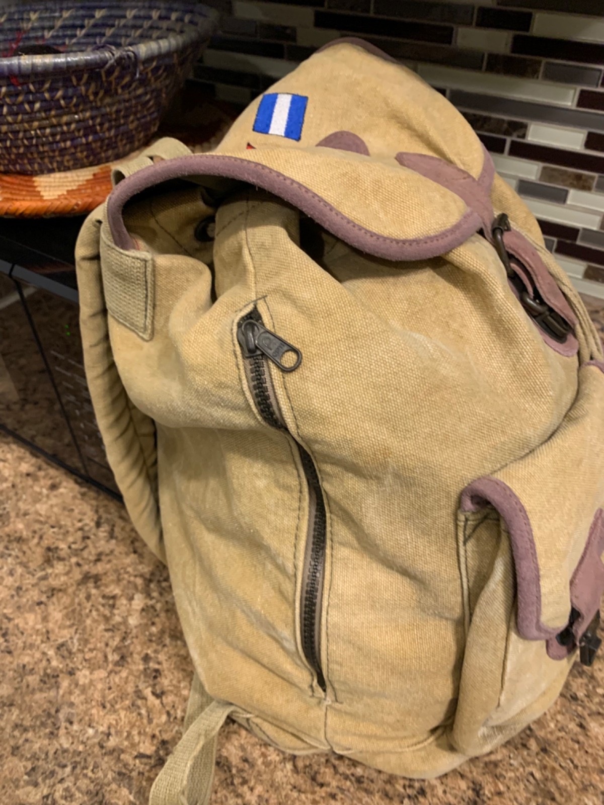 American Eagle Outfitters Canvas Backpack Vintage