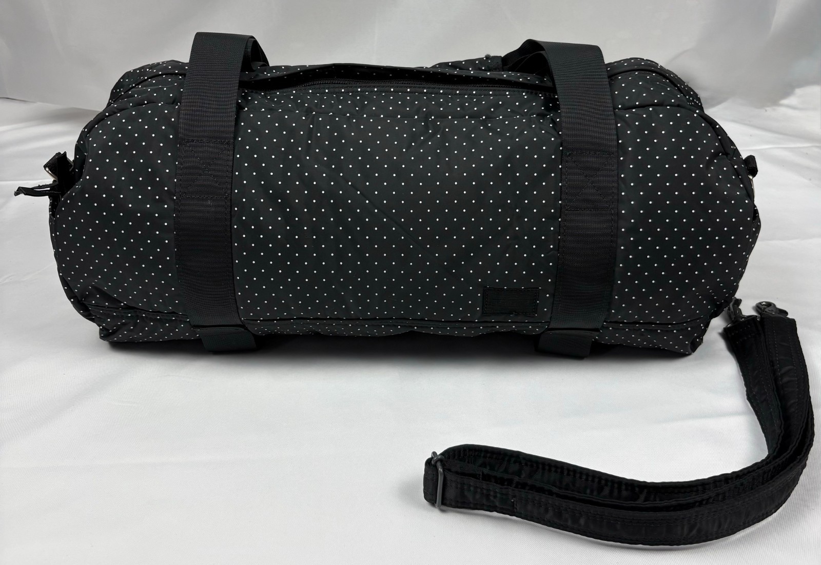 HEAD PORTER Black Beauty Dot Boston Duffle Bag Japan Archive 2-Way