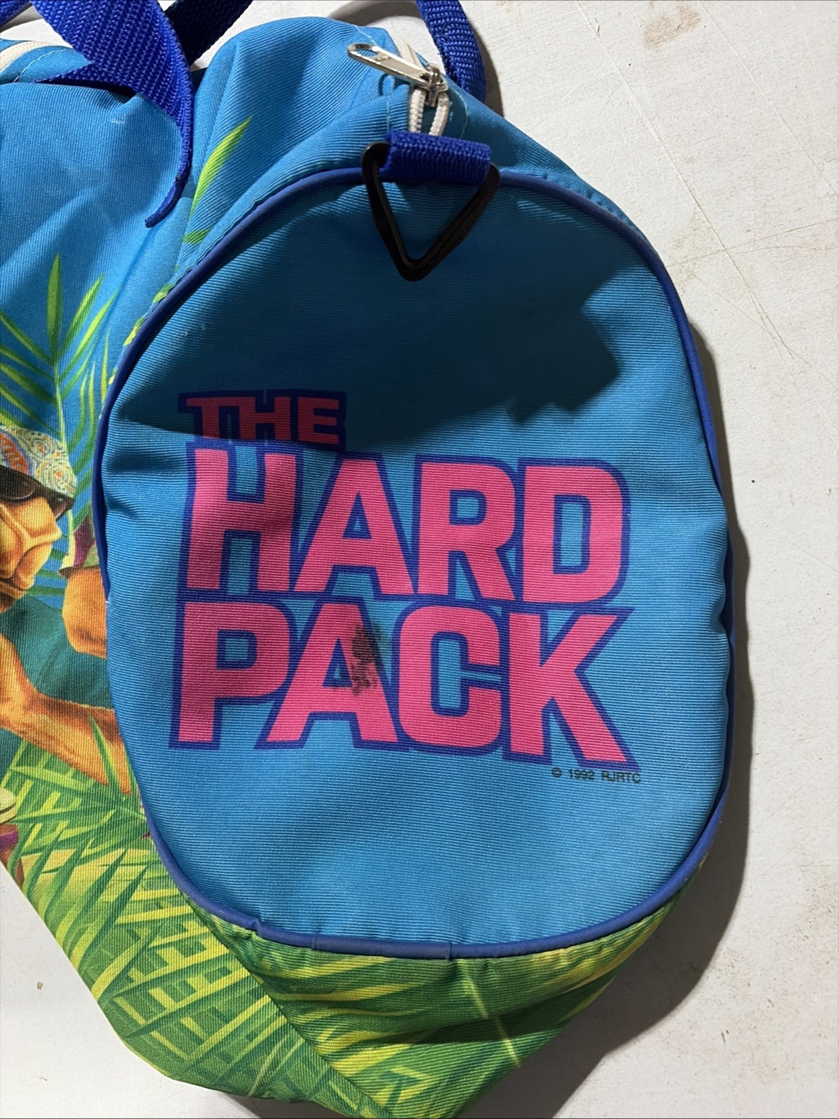 Vintage 1992 Camel Joe Cool Hard Pack Duffle Bag Missing Shoulder Strap