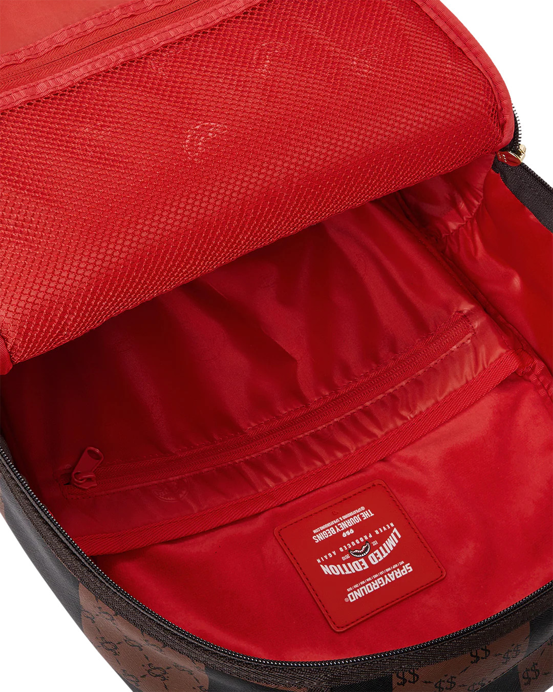 SPRAYGROUND – ENLARGED CHECK / THAT BIG CHECK SHARK BACKPACK – B6263
