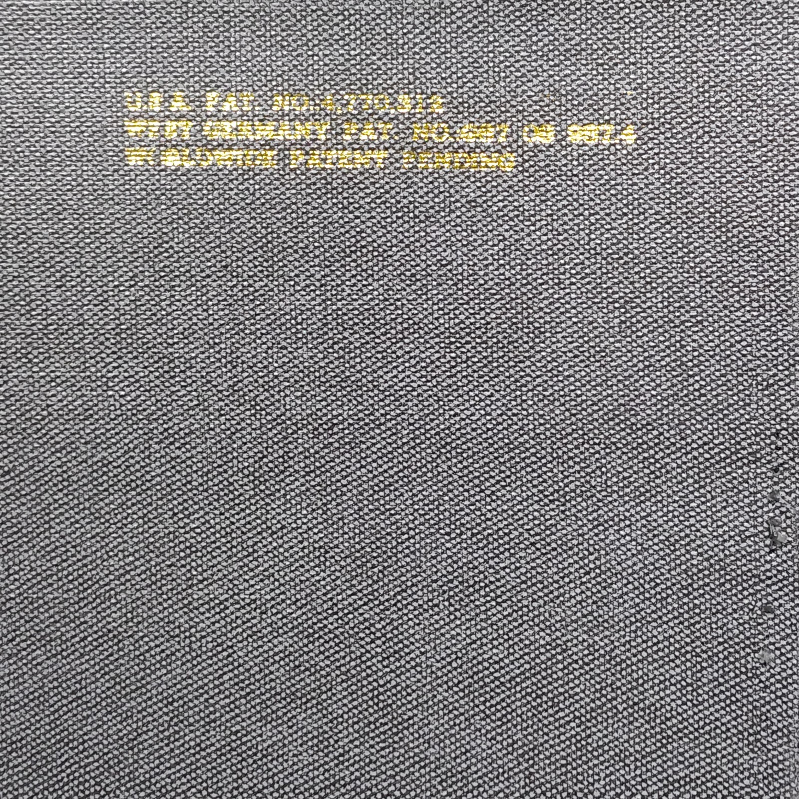 Vintage Metoni Slim Briefcase Document Case 1980’s Patent West Germany & U.S.A
