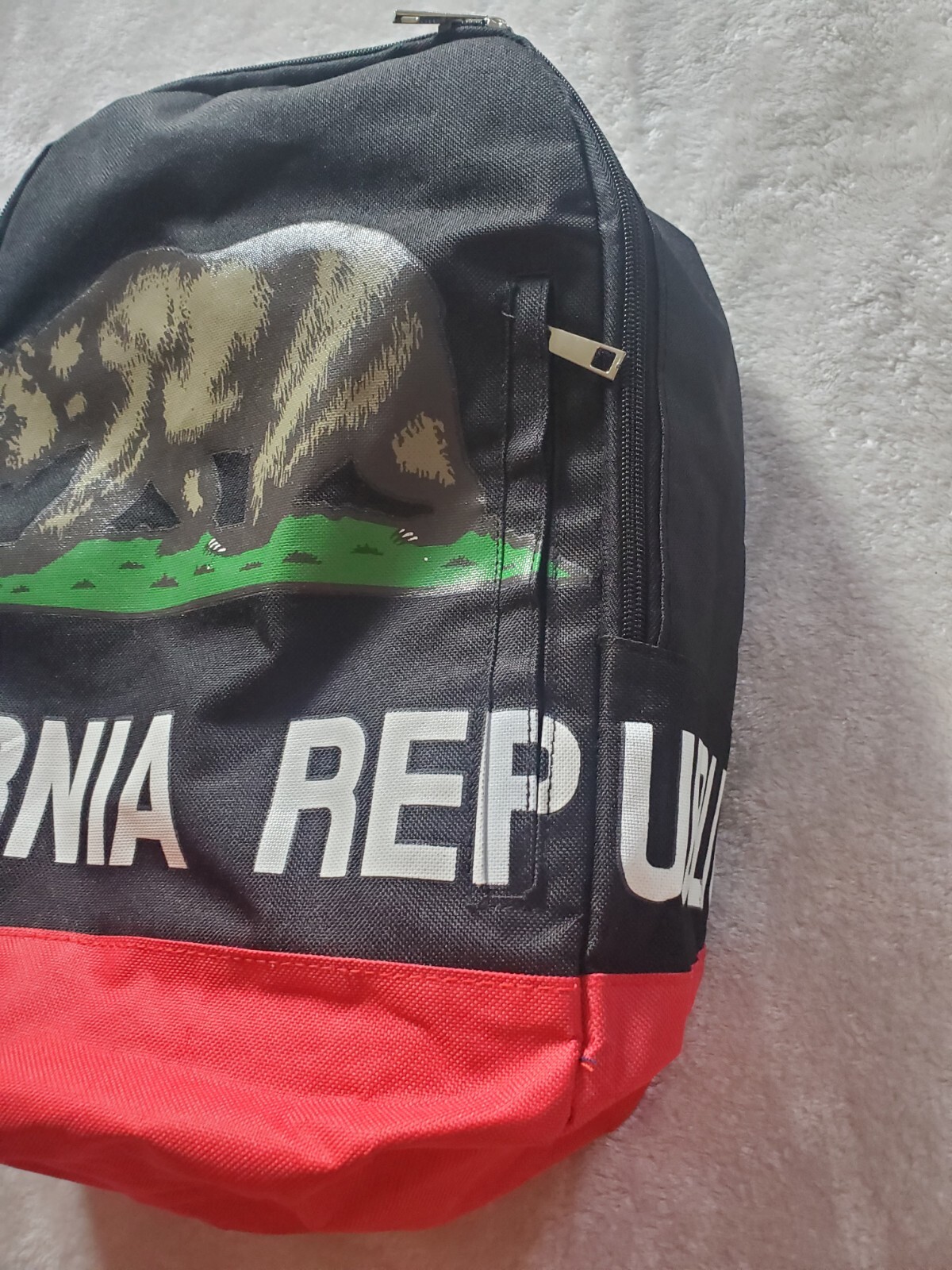 California Republic Backpack Bear Black