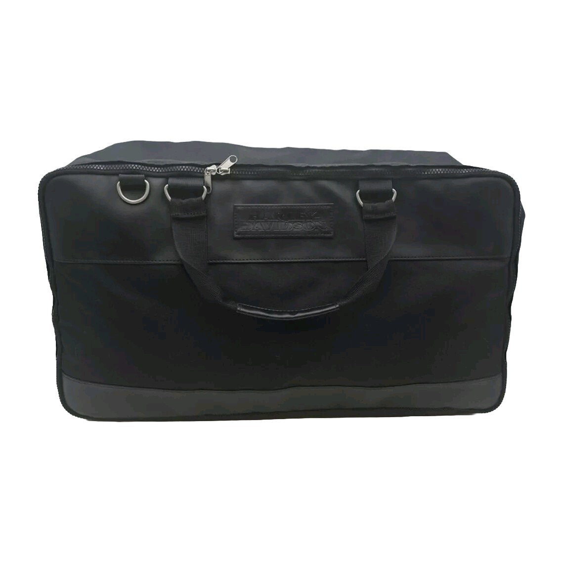 Harley-Davidson Duffel Bag Travel Bag XL New Canvas Front Logo Spellout