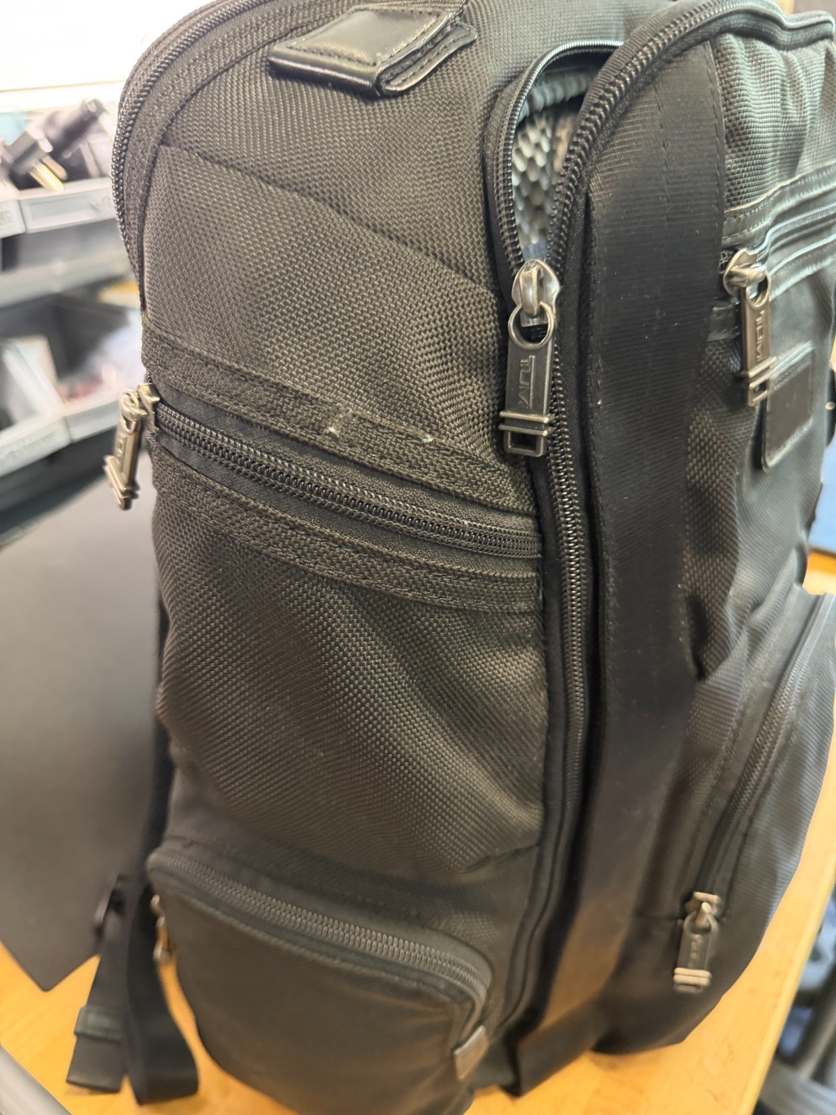 TUMI Alpha Bravo Kingsville Backpack Black