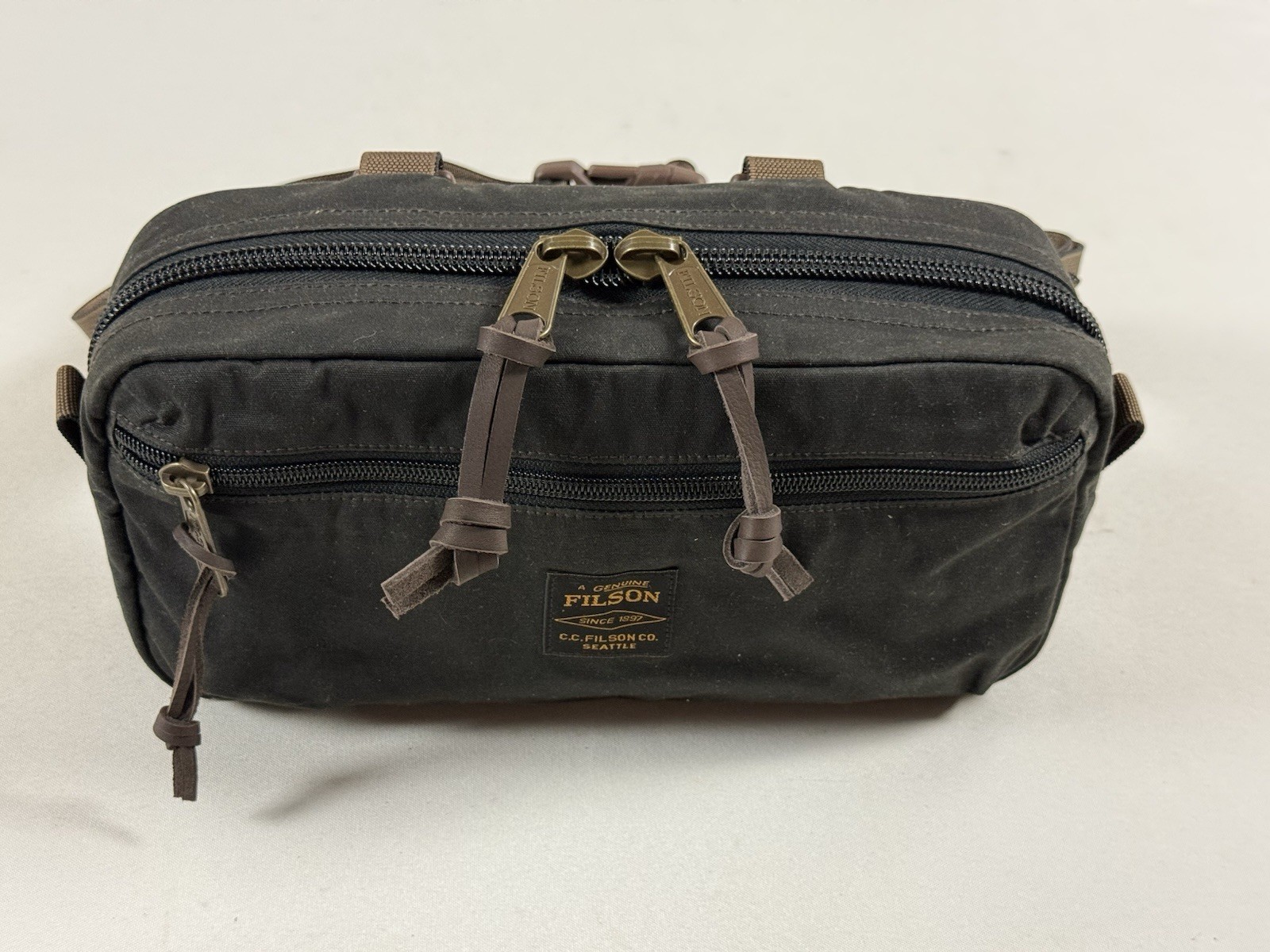 FILSON TRAPPER CREEK MODULAR WAISTPACK DARK TIMBER NWT