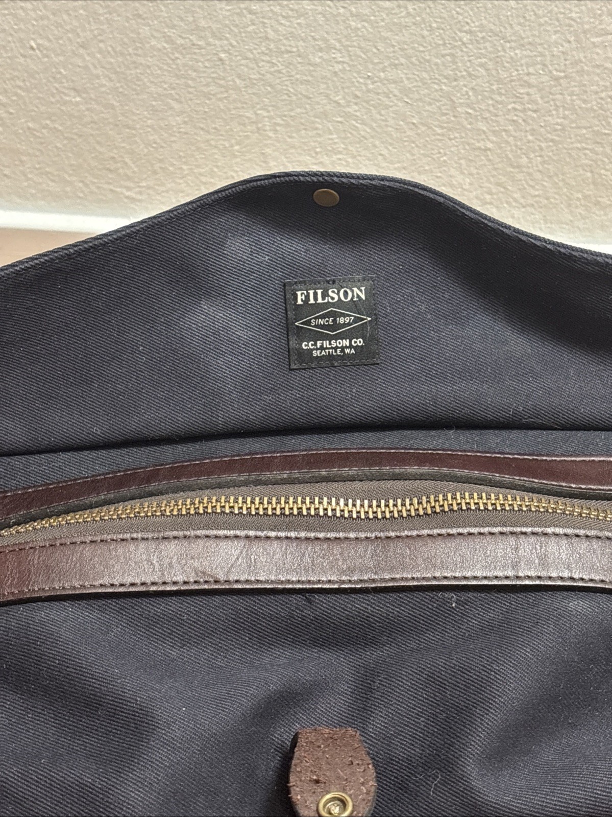 Filson Rugged Twill Duffle Bag | Small (33L) | Navy