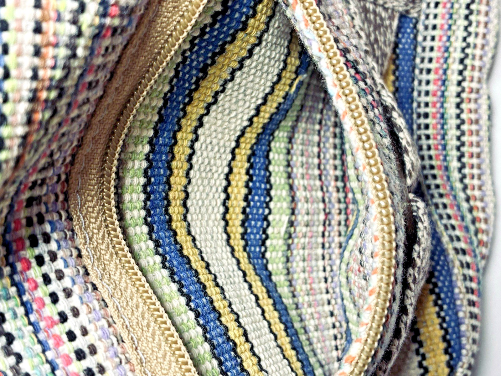 Woven Day Pack Hippie Baja Bag Hemp look Unbranded Festival Boho Never Used