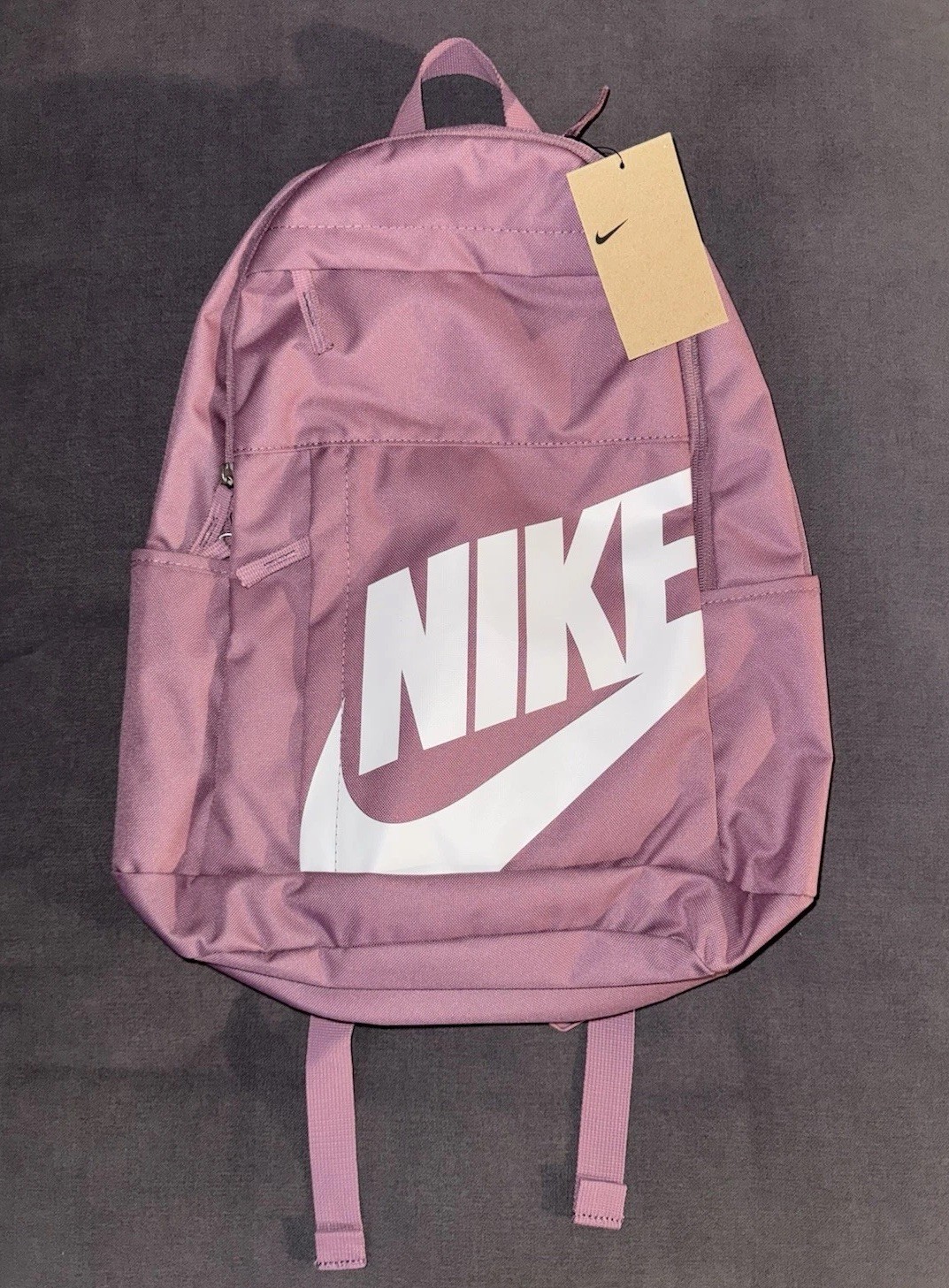 NIKE Elemental 21L School Backpack Travel Bag Purple Plum Men’s *NEW* DD0559-523