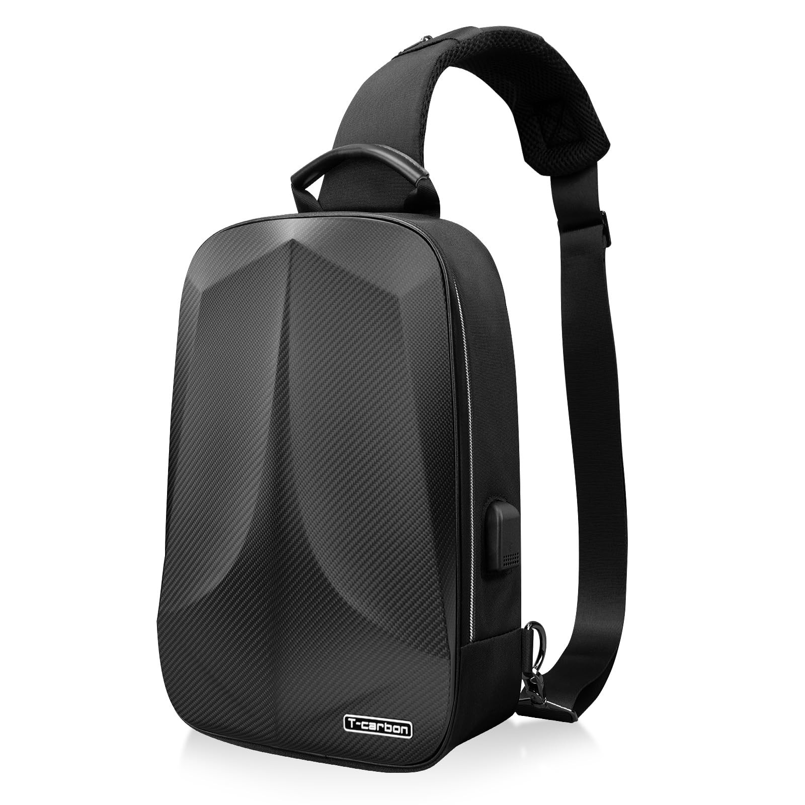 Anti Theft Sling Backpack Waterproof Hard Shell Travel Bag