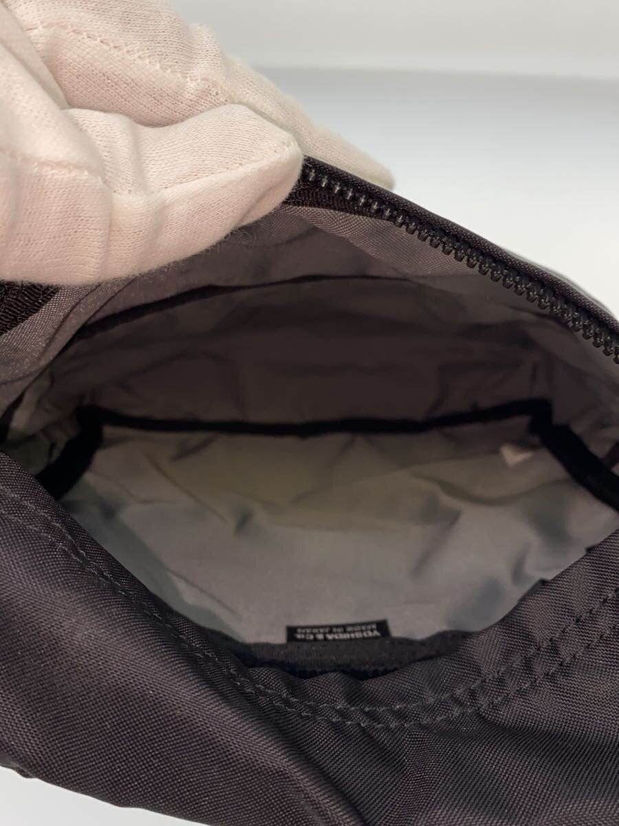 Authentic PORTER Nylon Shoulder Bag Black 19x23cm Compact Crossbody