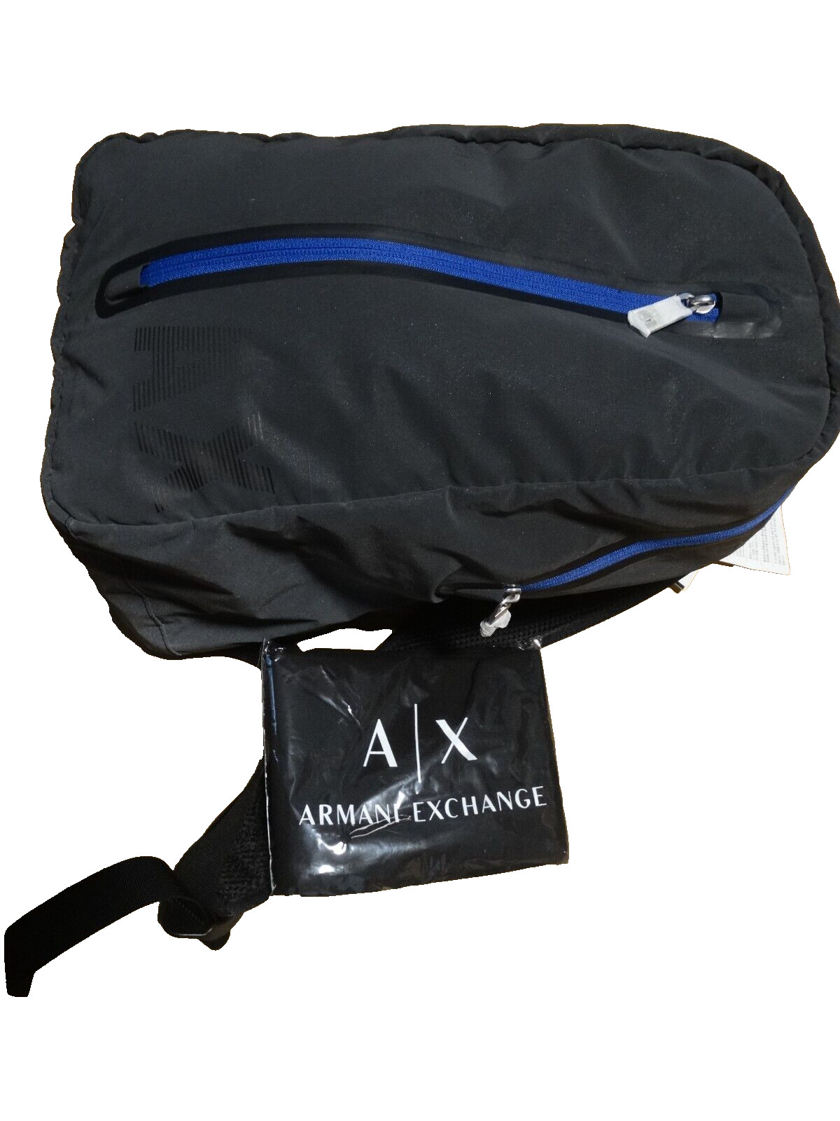 Armani Exchange Soft Shell Reflective Backpack