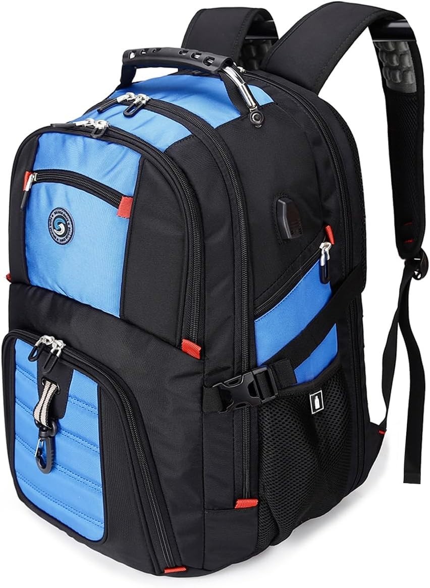 Travel Backpack Extra Large 50L Laptop Backpacks for Men Women Water Resistant