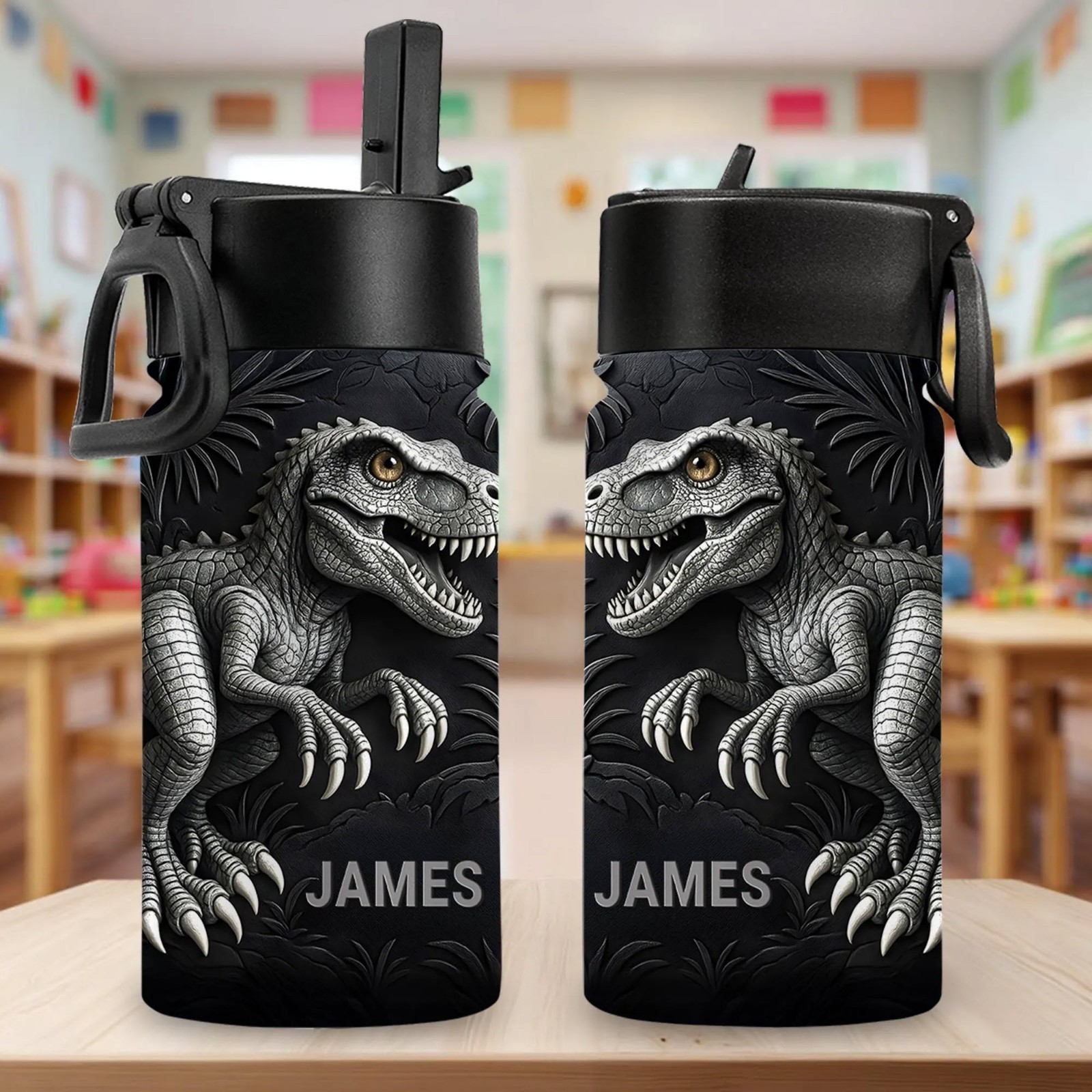 Custom Dinosaur Kid Backpack School Bookbag Boy Back To School Dinosaur Bag Kids