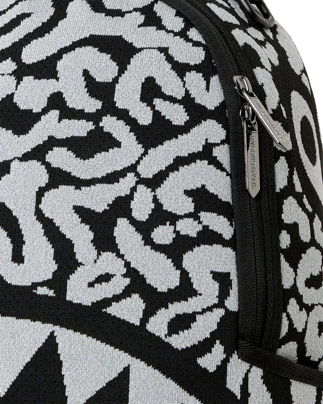 Sprayground TACTILE TECHNIQUE Backpack🔥New Black Knit Travel Bookbag School Bag