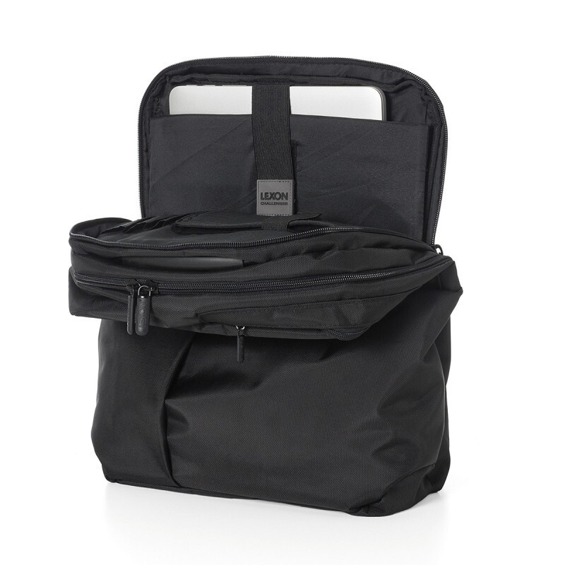 Lexon Challenger 15 Backpack City Style Black