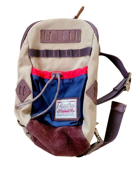 Masterpiece One Shoulder Crossbody Bag Waterproof Polyester 9 x 15 x 6 inches