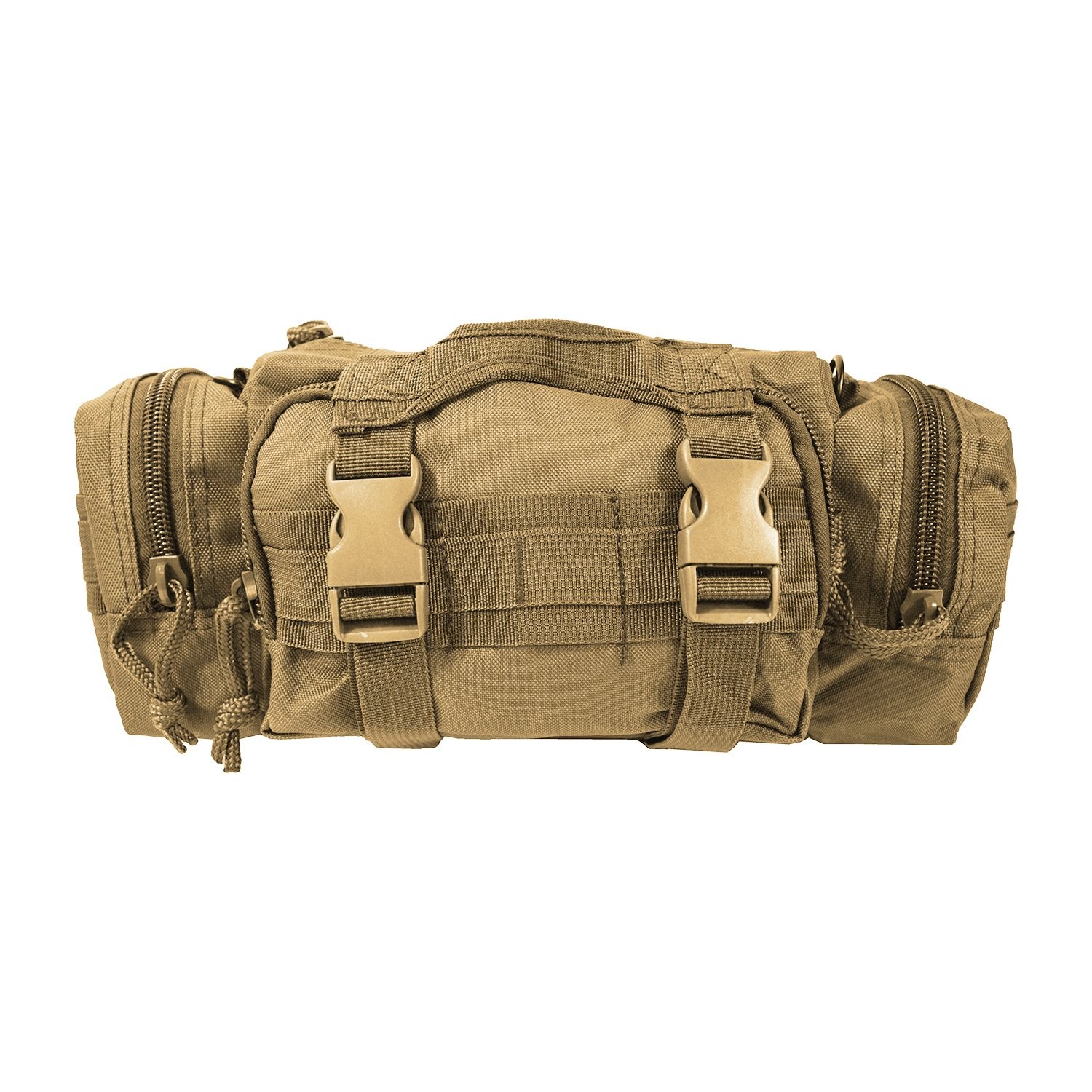 Explorer TC15 Nylon Deployment Bag w/ Molle Straps – Coyote Tan