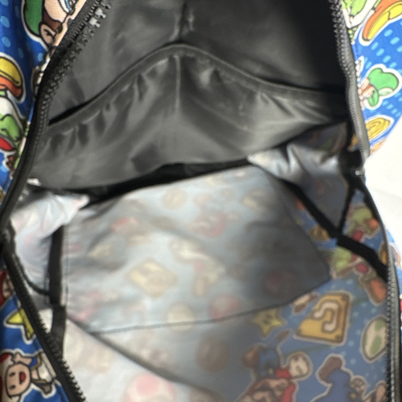 Nintendo Super Mario Characters Allover 17″ Laptop Backpack by Bioworld