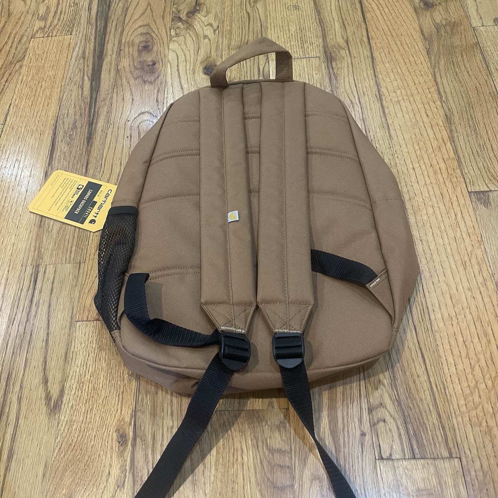 Carhartt CB0411 Rain Defender Backpack Brown Canvas School Work Bag NWT