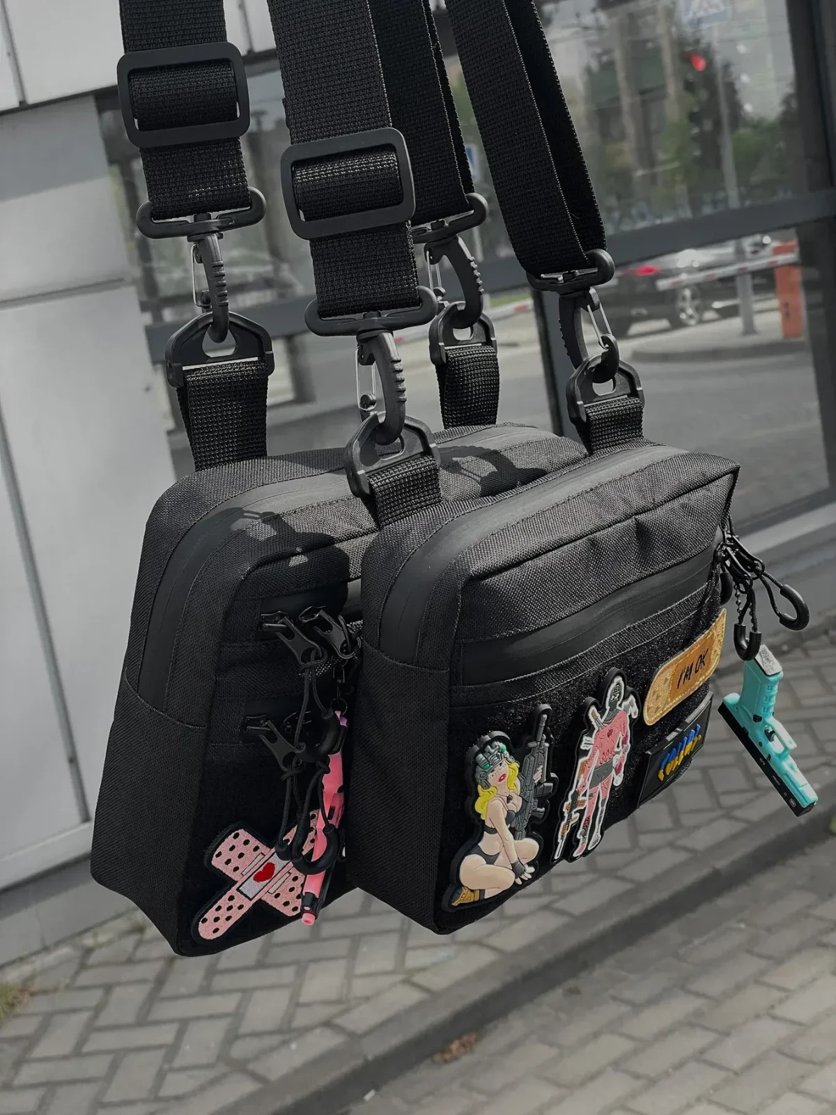 Messenger with mini panel, Multicam